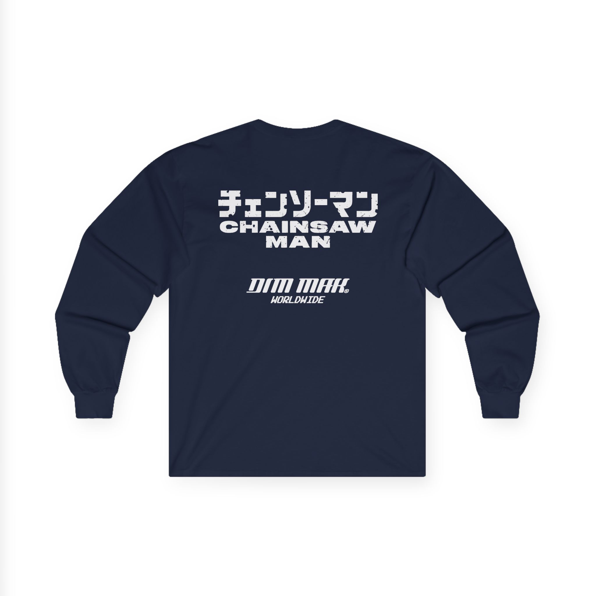 Chainsaw Man X Dim Mak Horror Unisex Ultra Cotton Long Sleeve Tee - Image 12