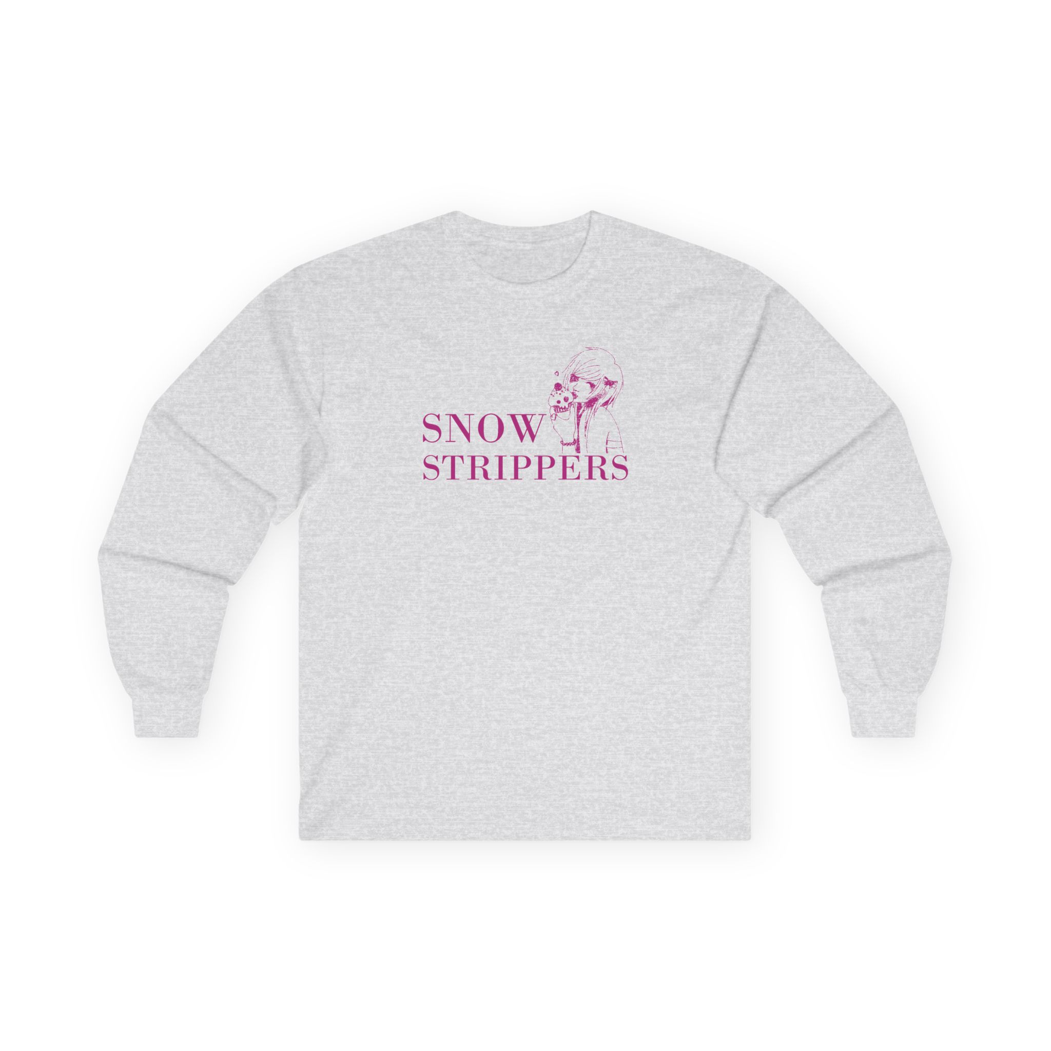 Snow Strippers Unisex Ultra Cotton Long Sleeve Tee - Image 3