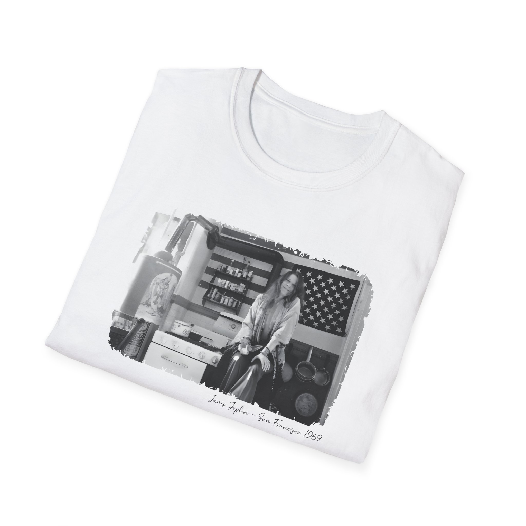 Janis in the Kitchen Unisex Softstyle T-Shirt - Image 4