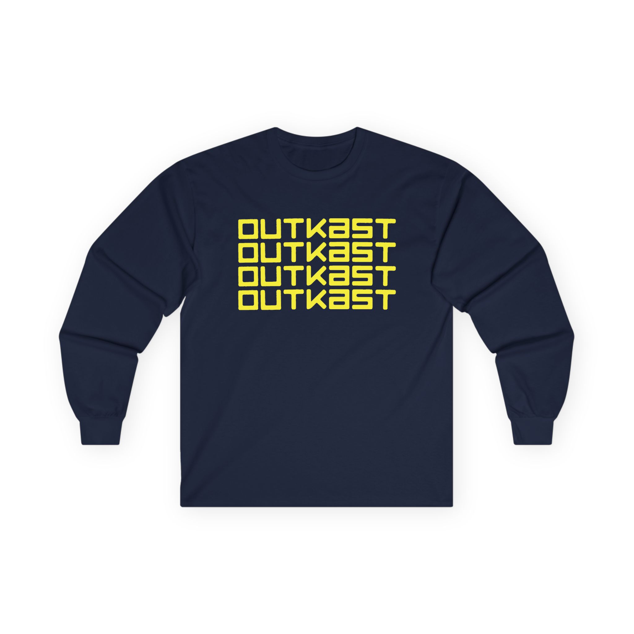 Outkast Logo Repeat Unisex Ultra Cotton Long Sleeve Tee - Image 13