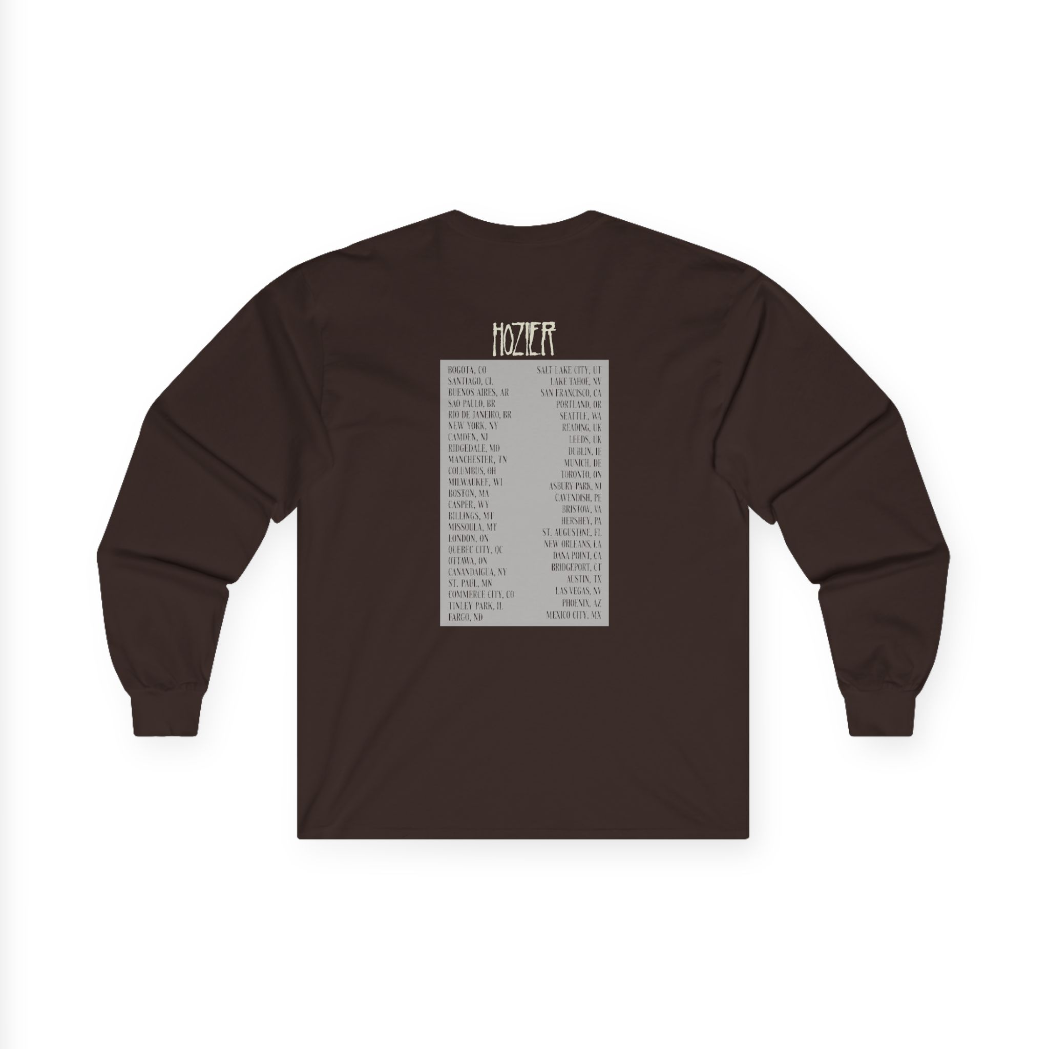 Hozier Unreal Unearth Unisex Ultra Cotton Long Sleeve Tee - Image 4