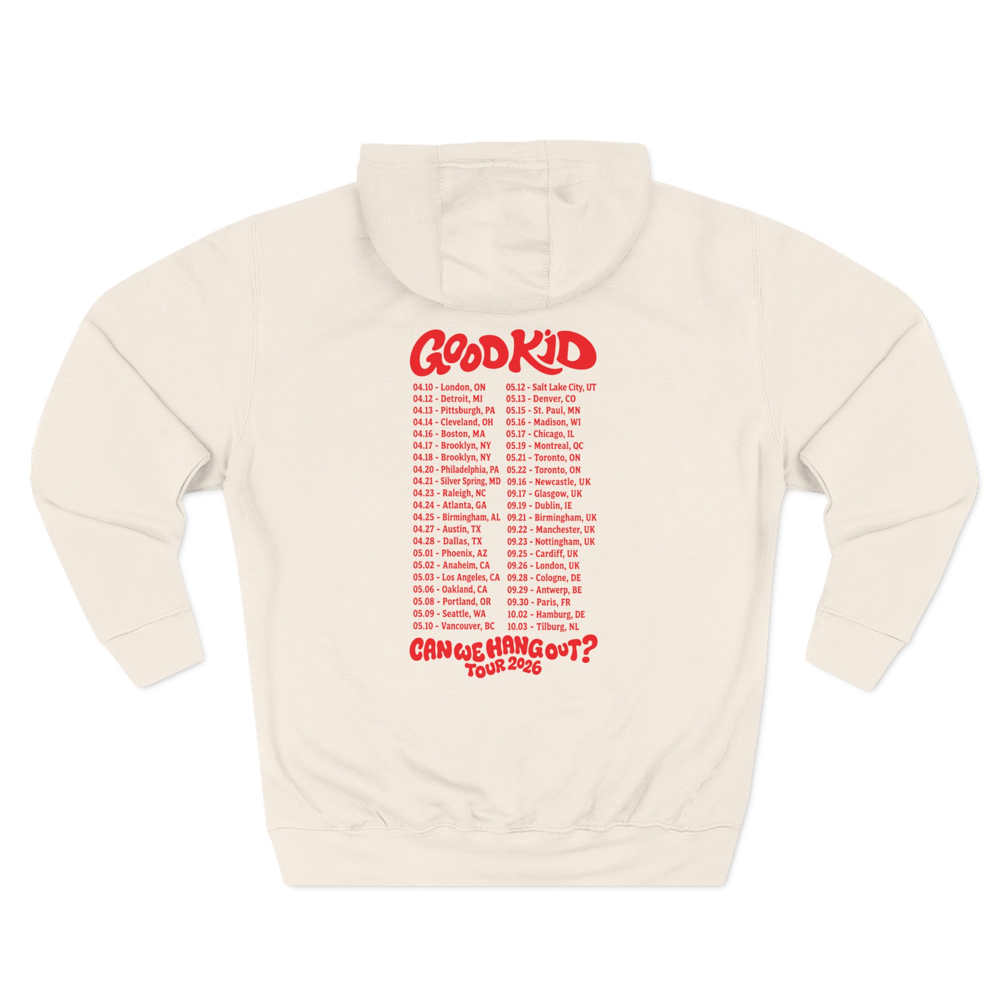 Good Kid Can We Hang Out Three-Panel Fleece Hoodie - Image 6