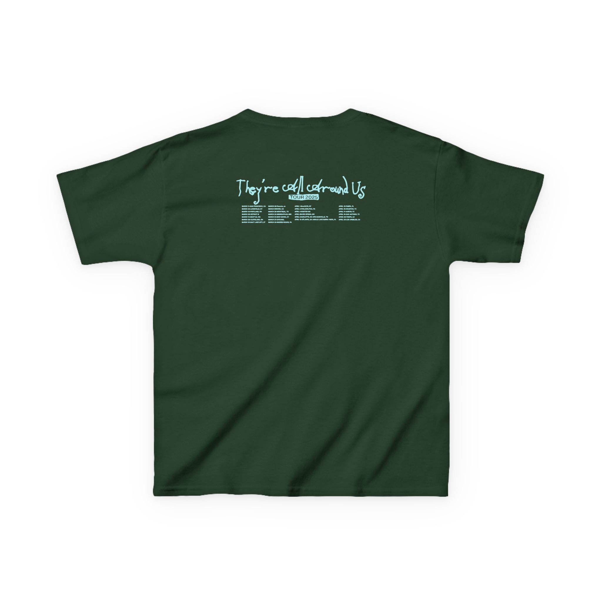 Kids Poppy They Are All Around Us Tour Heavy Cotton™ Tee - Image 4