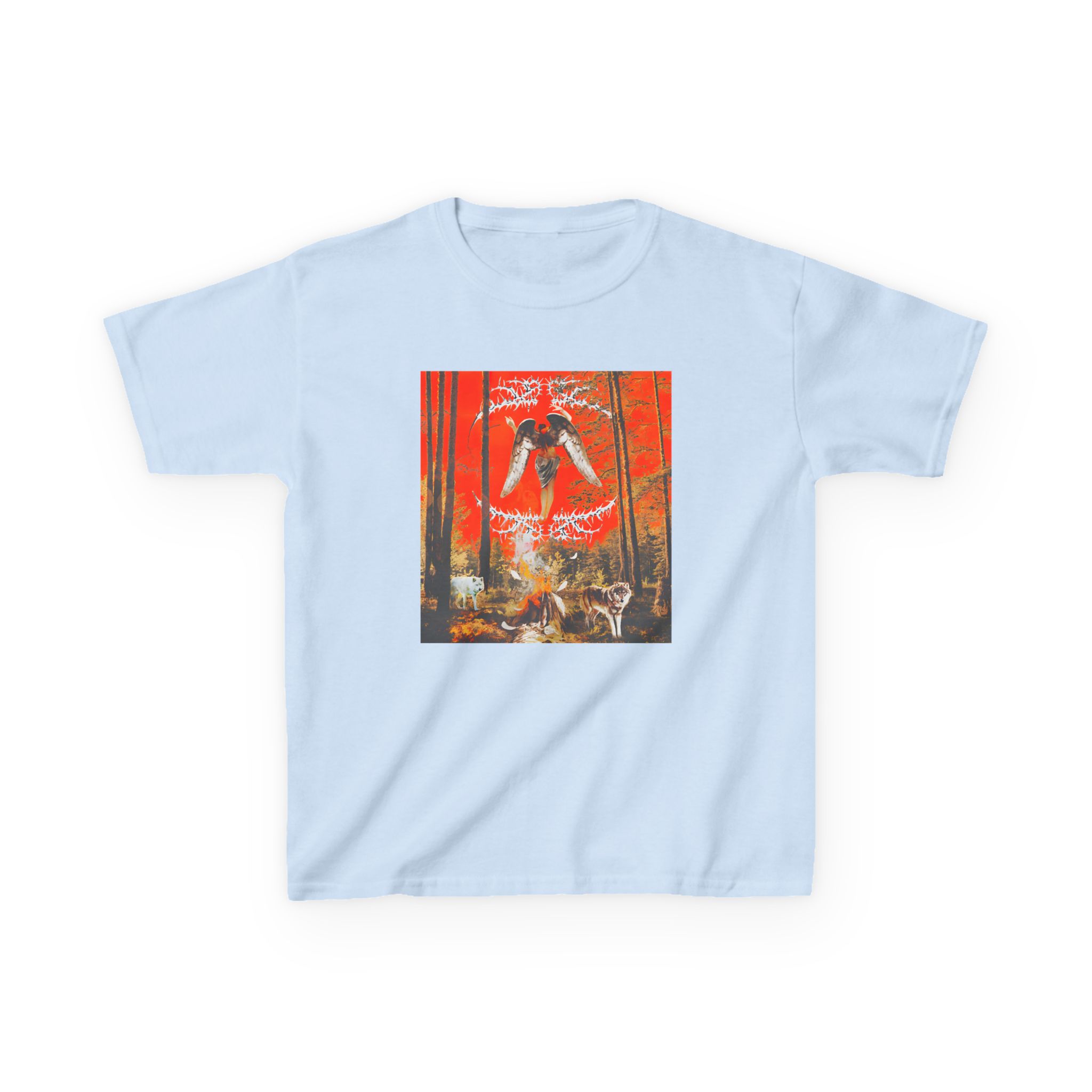Knocked Loose Upon Loss Wolves Kids Heavy Cotton™ Tee - Image 5