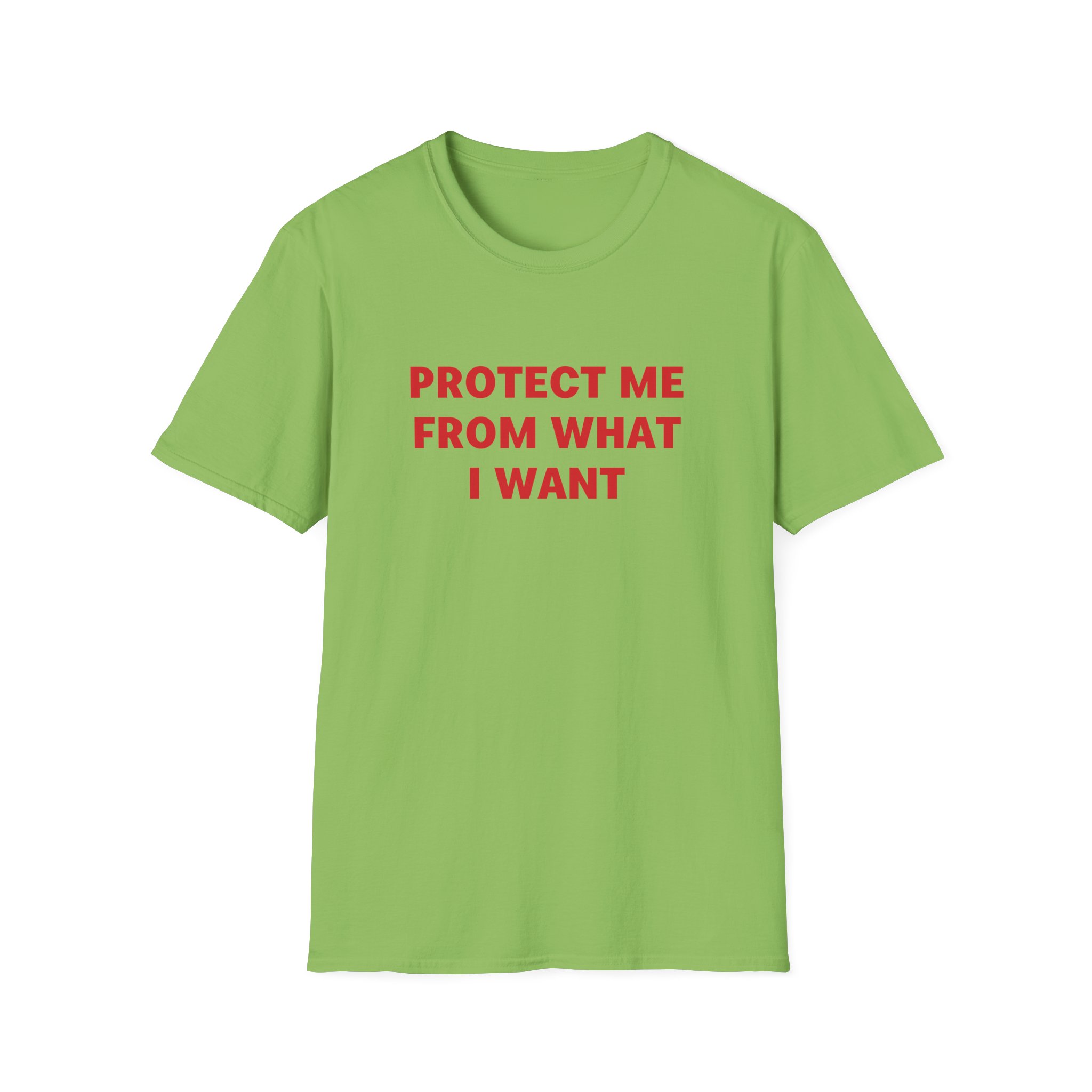 Jenny Holzer Protect Me From What I Want Unisex Softstyle T-Shirt - Image 11