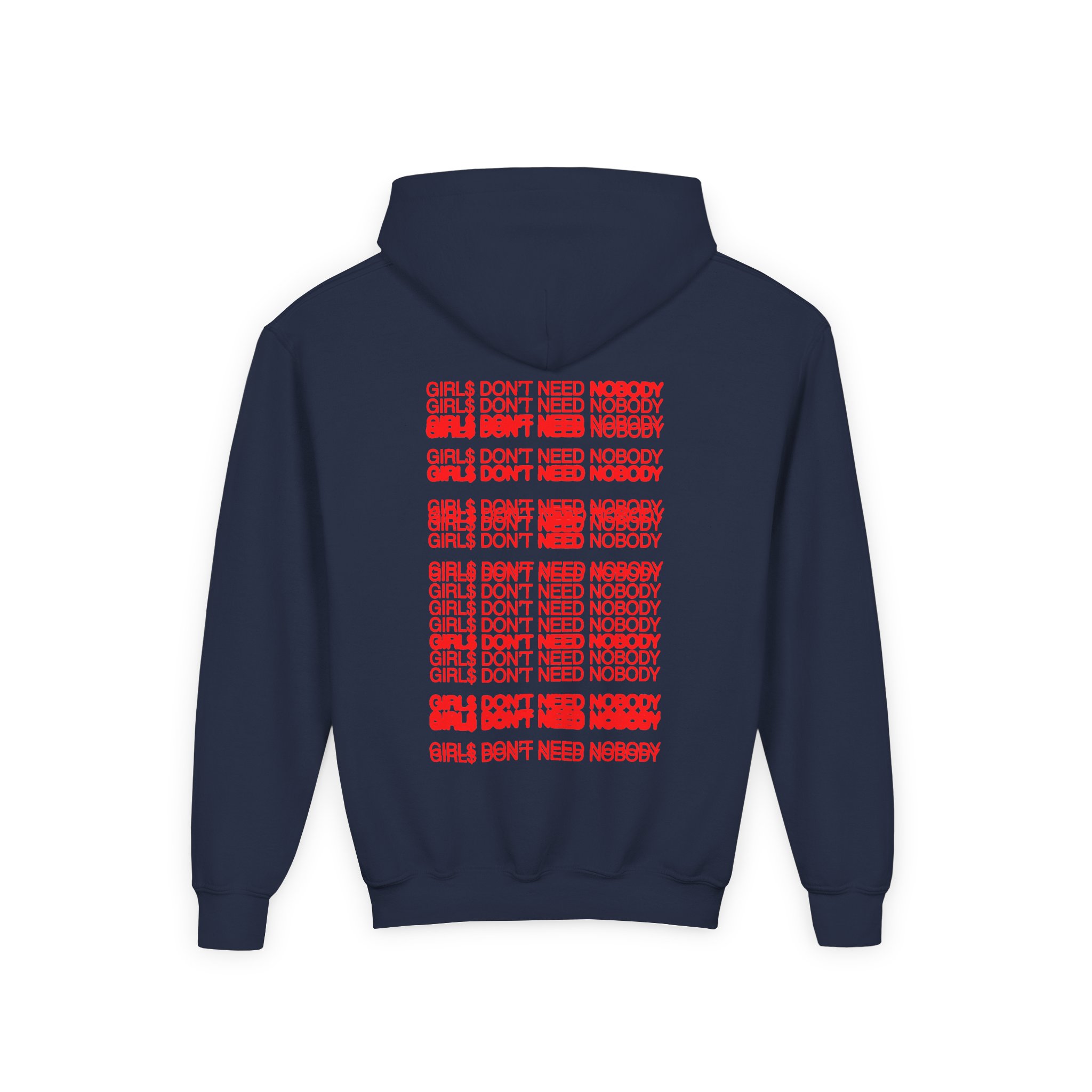 Dom Dolla Don't Need Nobody Repeat Youth Heavy Blend Hooded Sweatshirt - Image 16