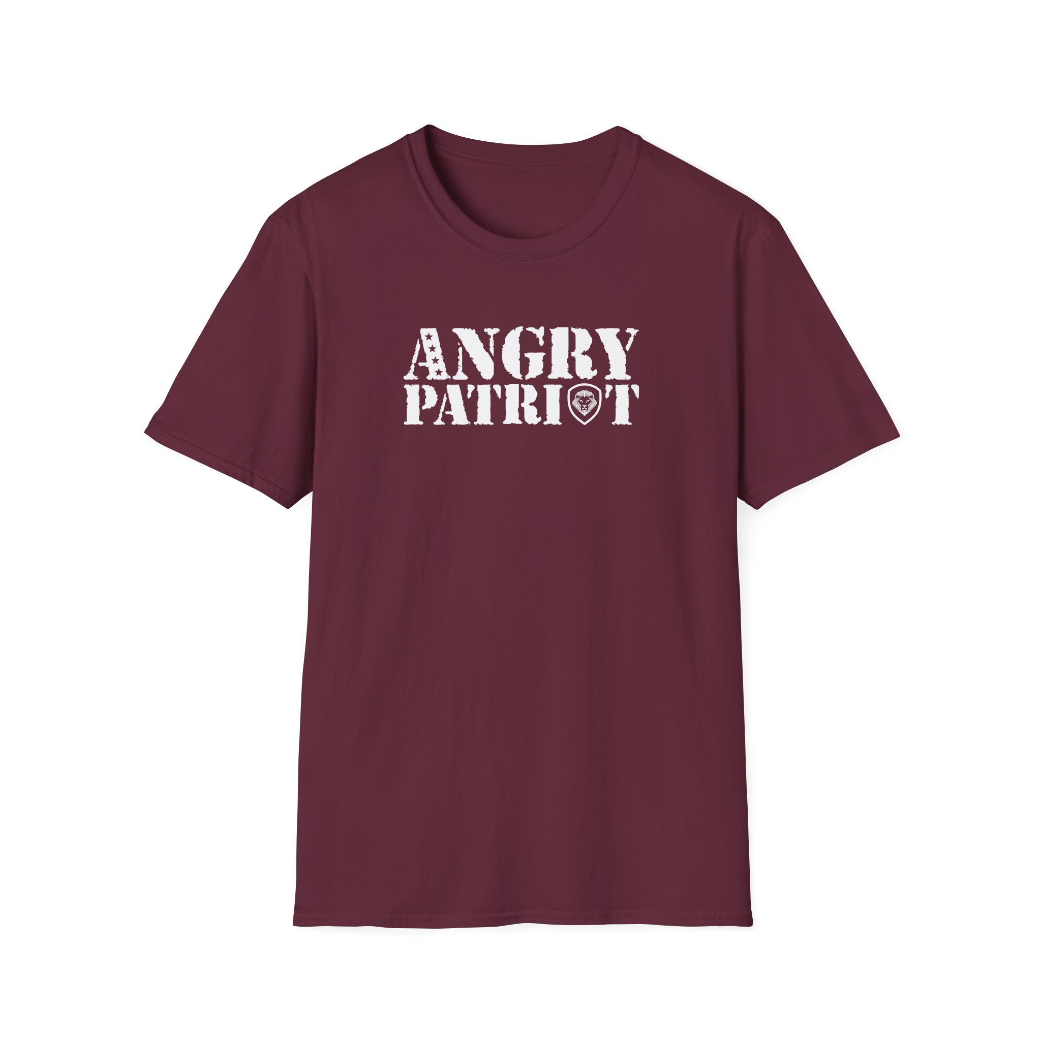 Valuetainment Angry Patriot Unisex Softstyle T-Shirt - Image 3
