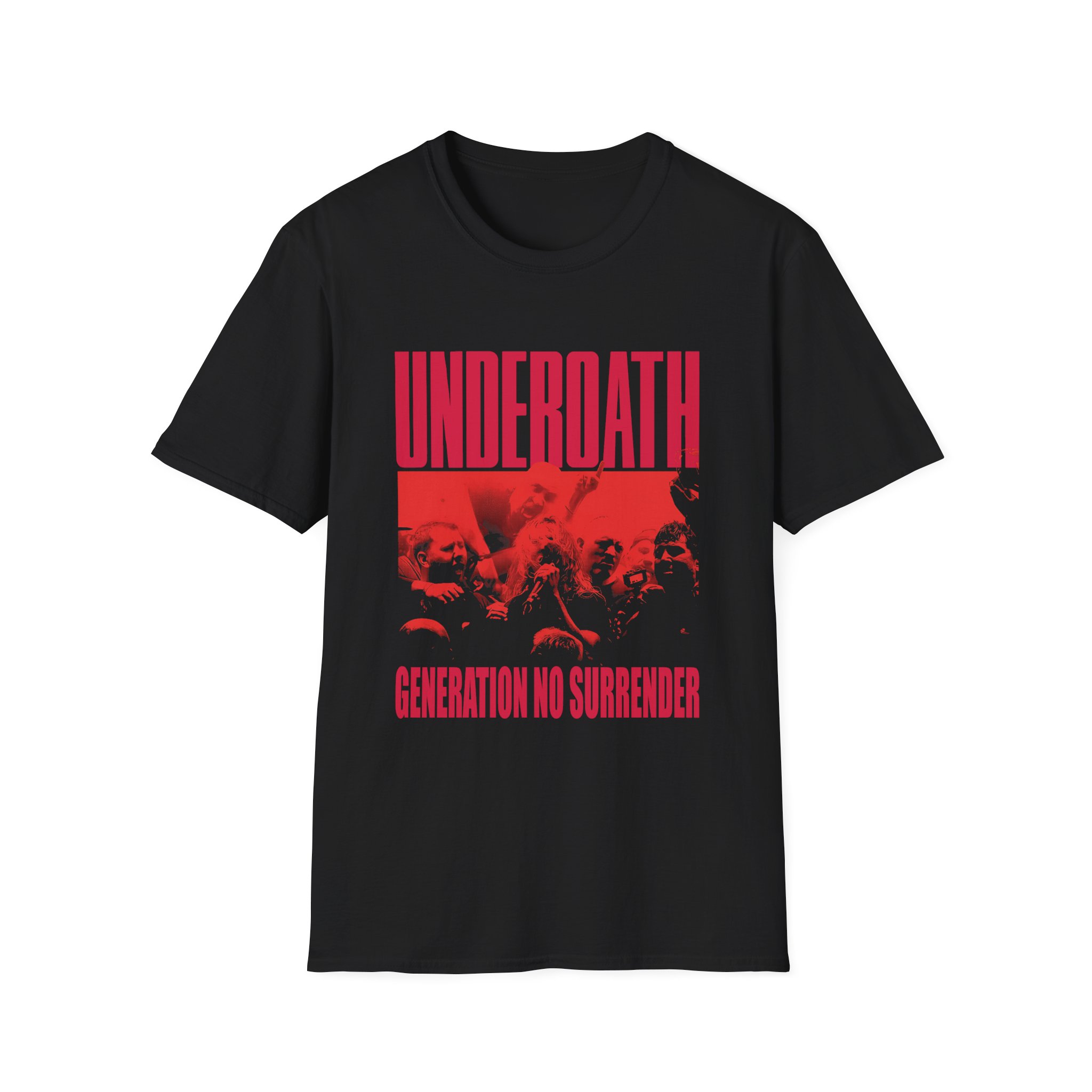 Underoath Generation Unisex Softstyle T-shirt