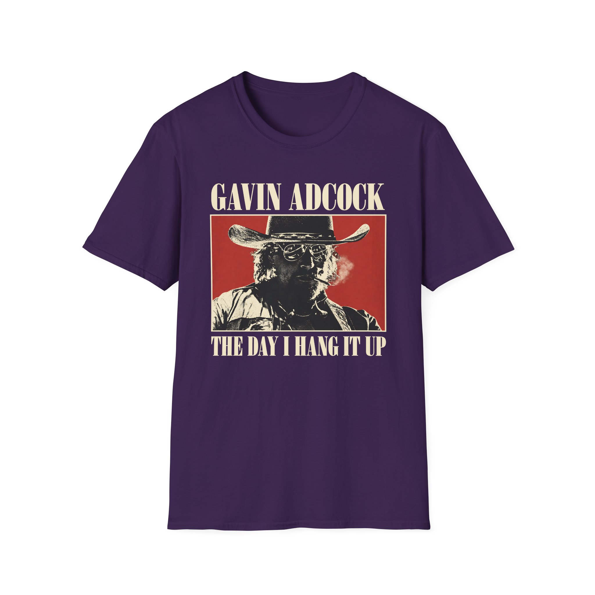 Gavin Adcock Hang It Up Unisex Softstyle T-Shirt - Image 19
