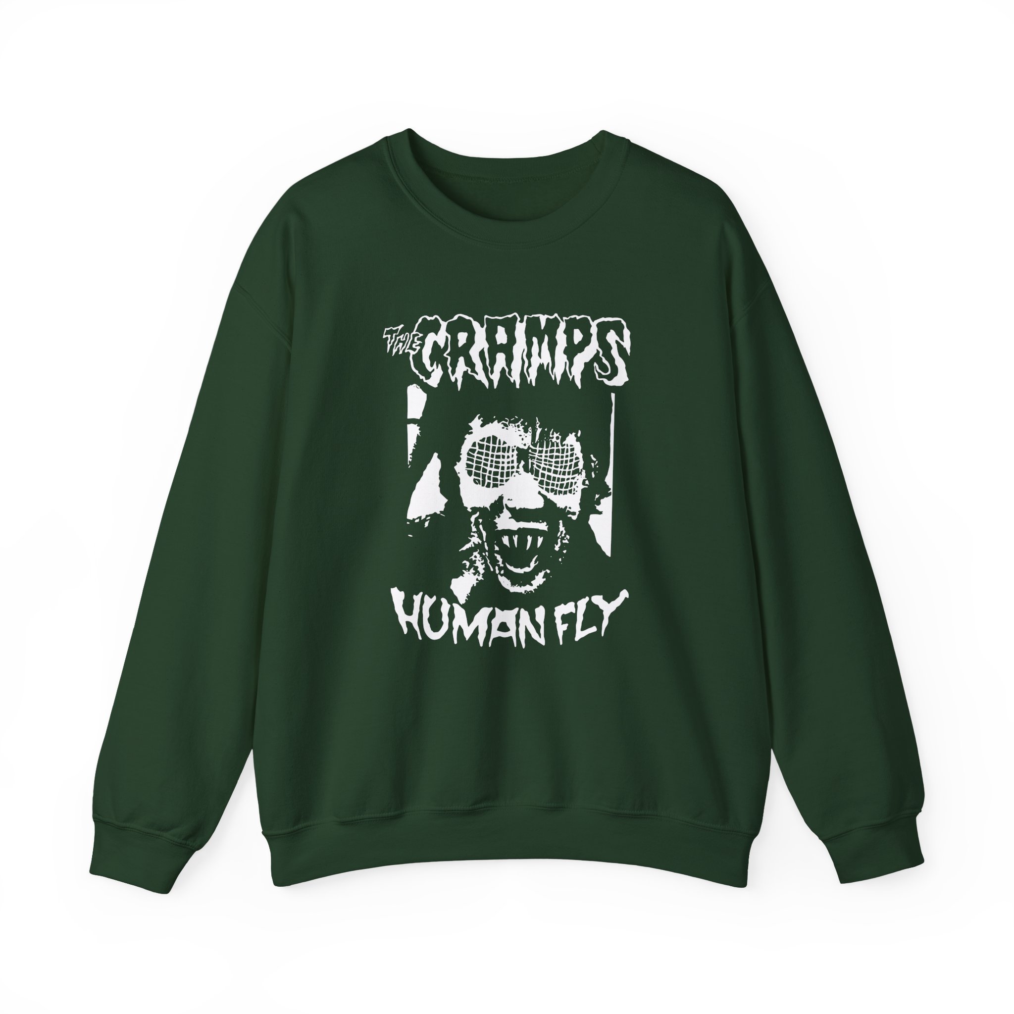 The Cramps Human Fly Unisex Heavy Blend™ Crewneck Sweatshirt - Image 7