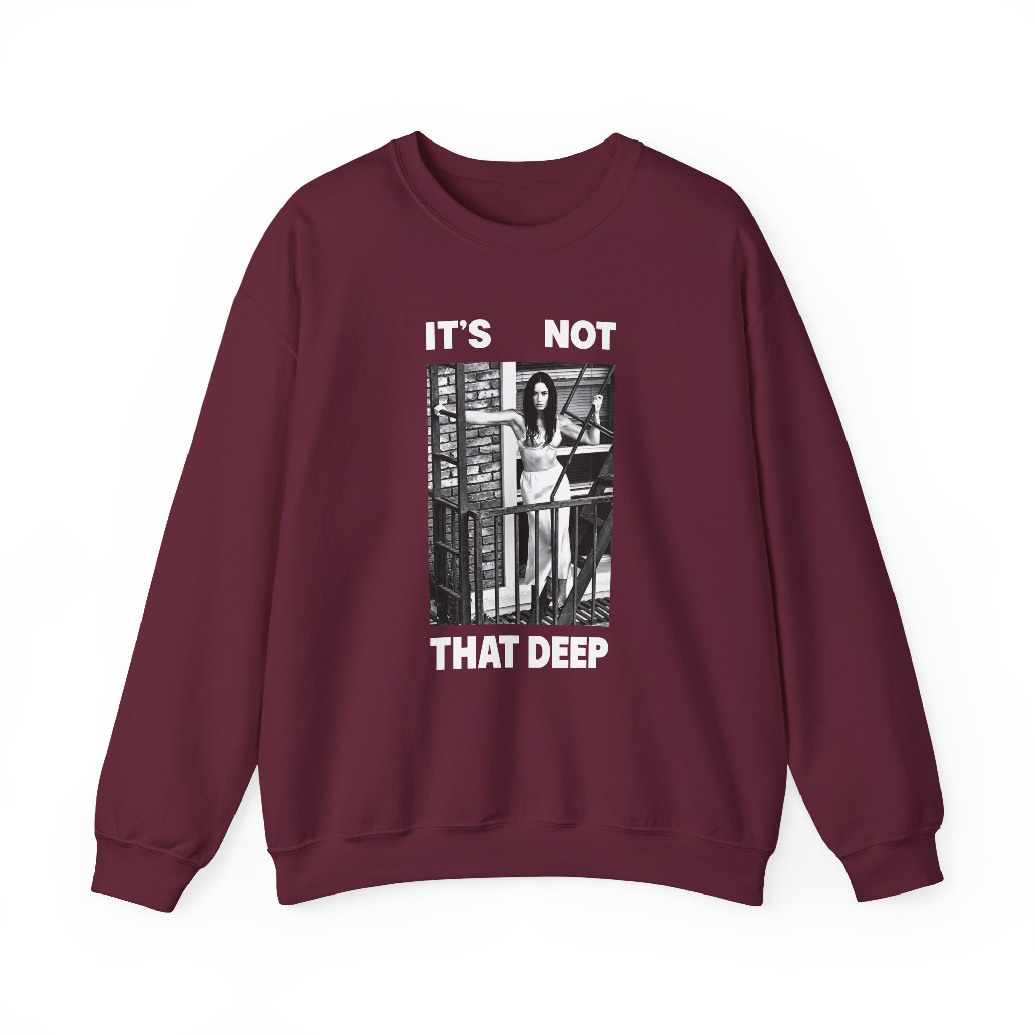 D L It’s Not That Deep Tour Unisex Heavy Blend™ Crewneck Sweatshirt - Image 3