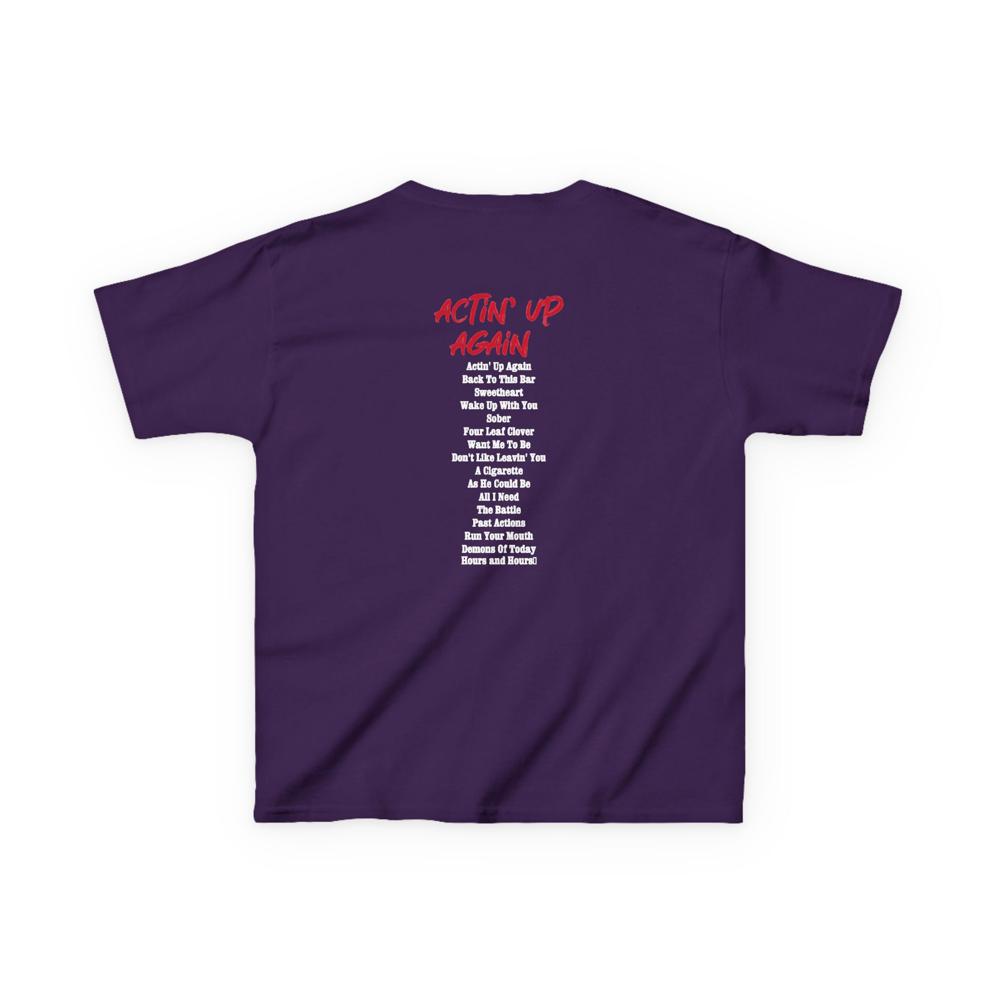Gavin Adcock Actin' Up Again Album Kids Heavy Cotton™ Tee - Image 8
