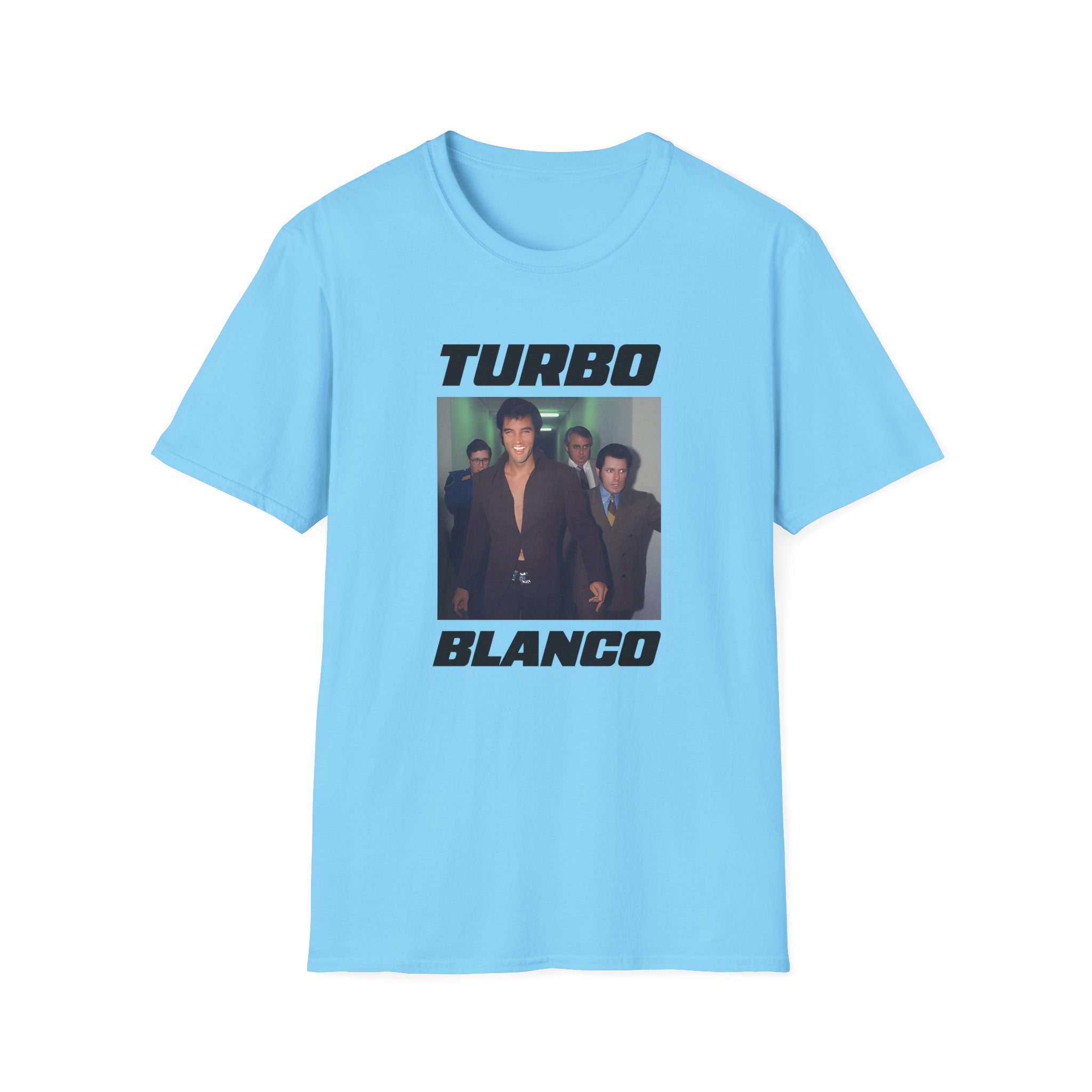 Chris Lorenzo Turbo Blanco Unisex Softstyle T-shirt - Image 19