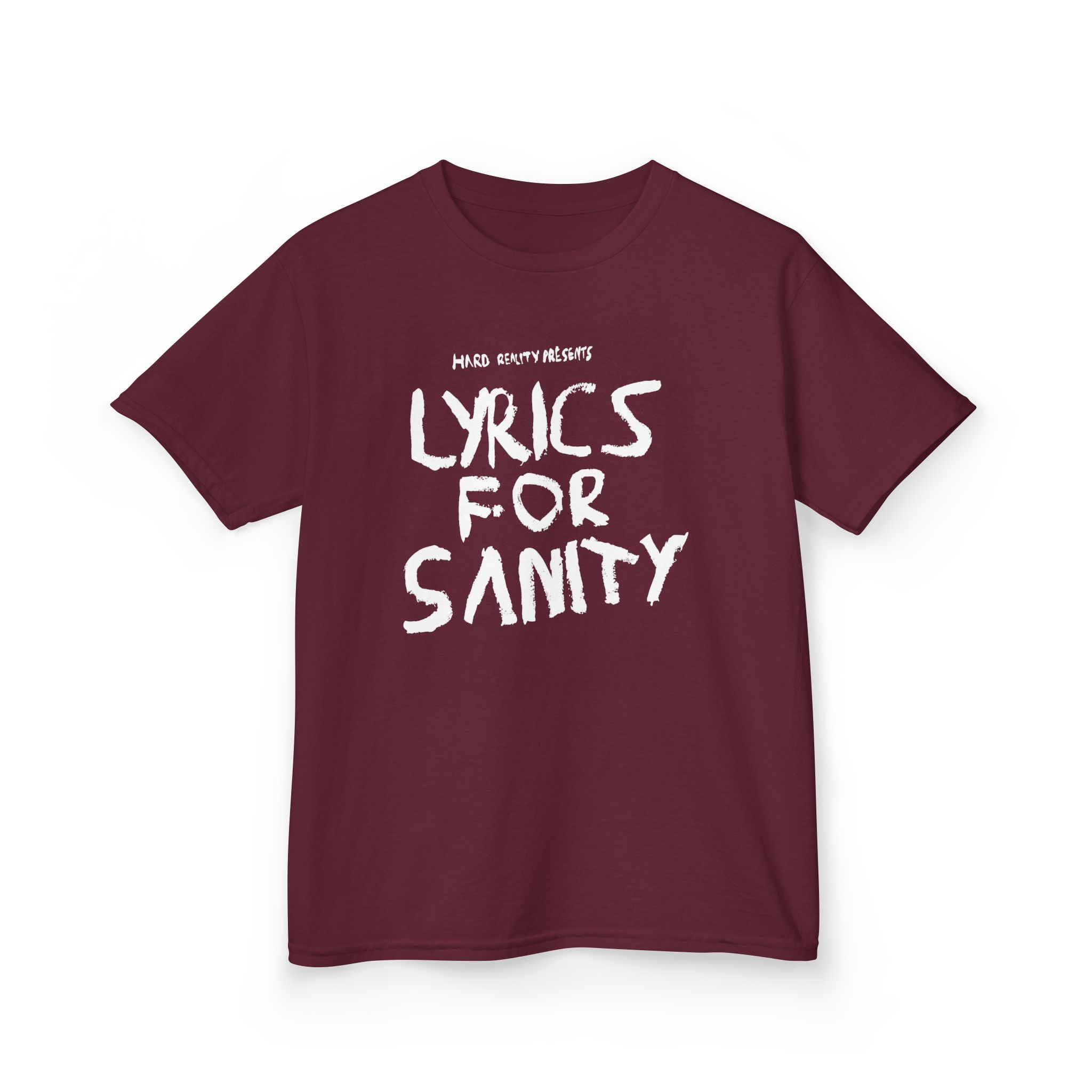 Songer Lyrics for Sanity Kids Heavy Cotton™ Tee - Image 3