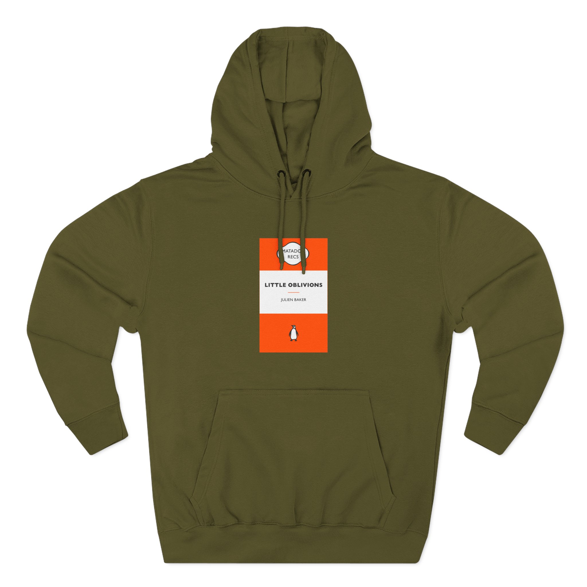 Julien Baker Book Cover Three-Panel Fleece Hoodie - Image 5