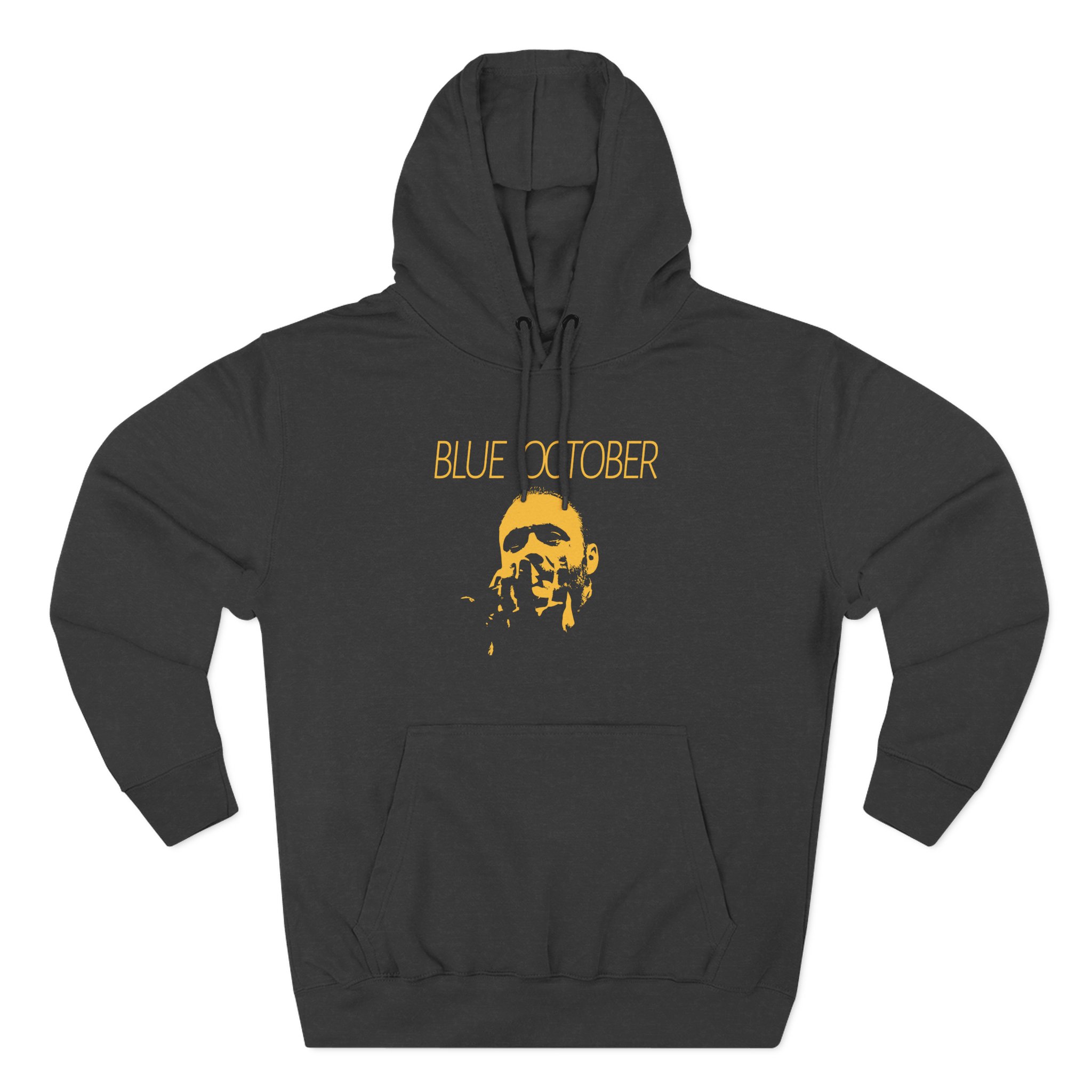 Blue October Midnight Foil Three-Panel Fleece Hoodie - Image 3