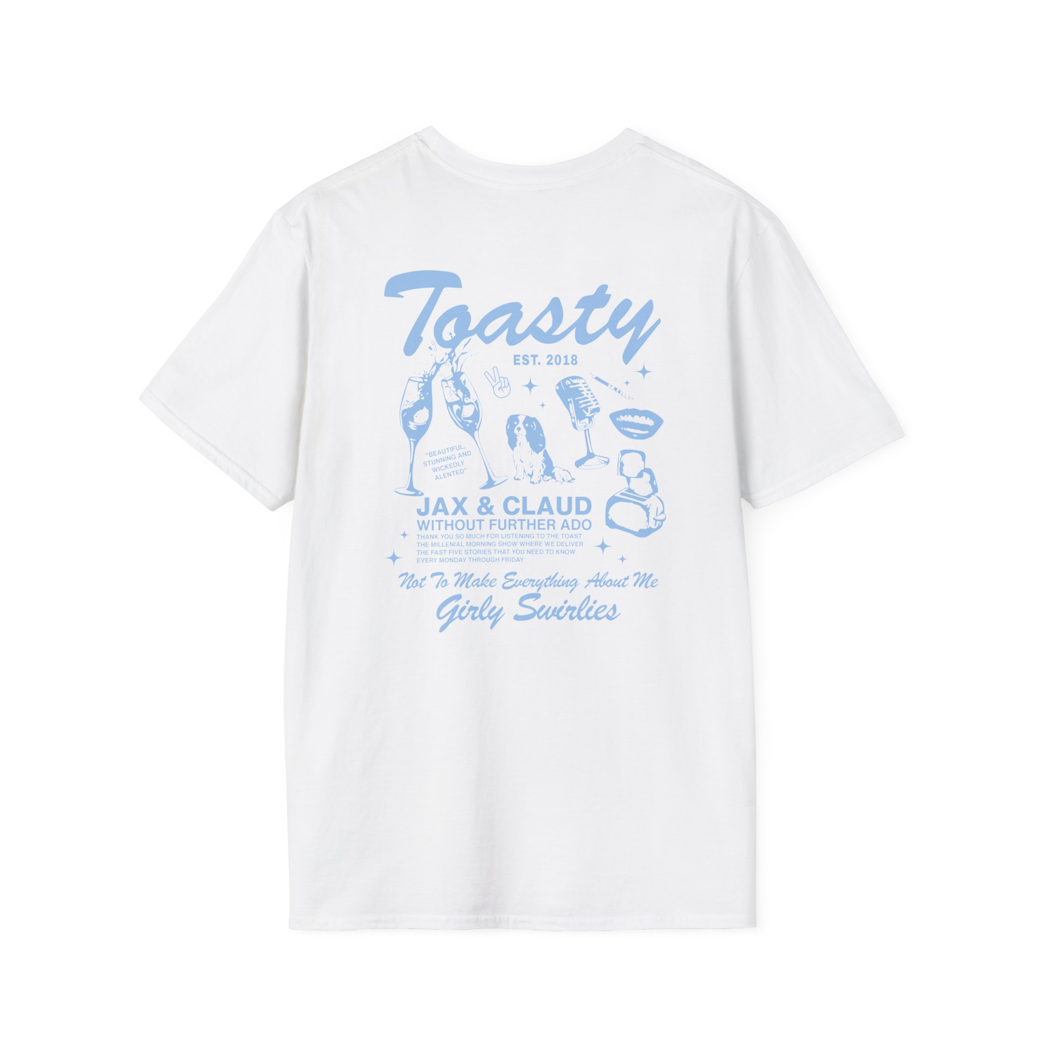 The Toast Toasty Boyfriend Unisex Softstyle T-Shirt - Image 2