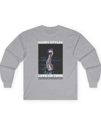 Love on Tour Gray Photo Unisex Ultra Cotton Long Sleeve Tee