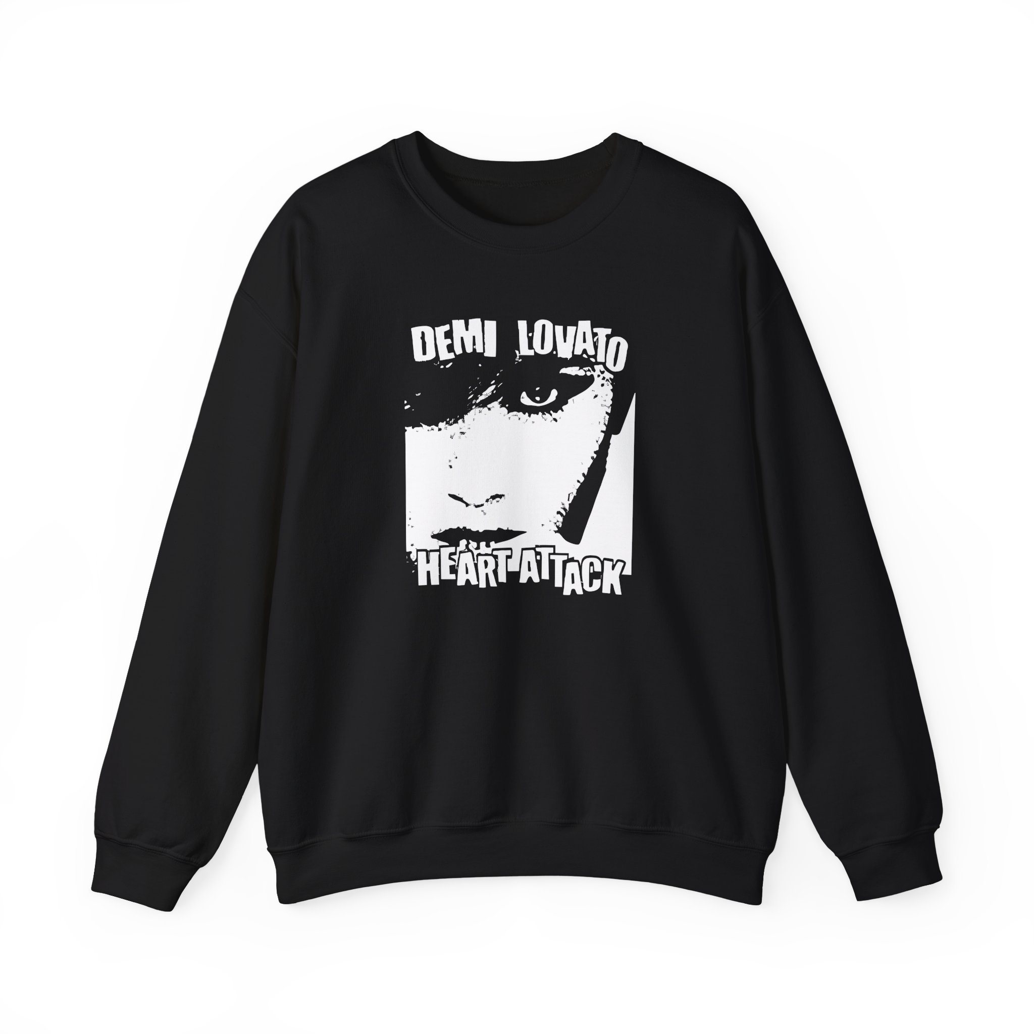 D L Heart Attack Anniversary Unisex Heavy Blend™ Crewneck Sweatshirt