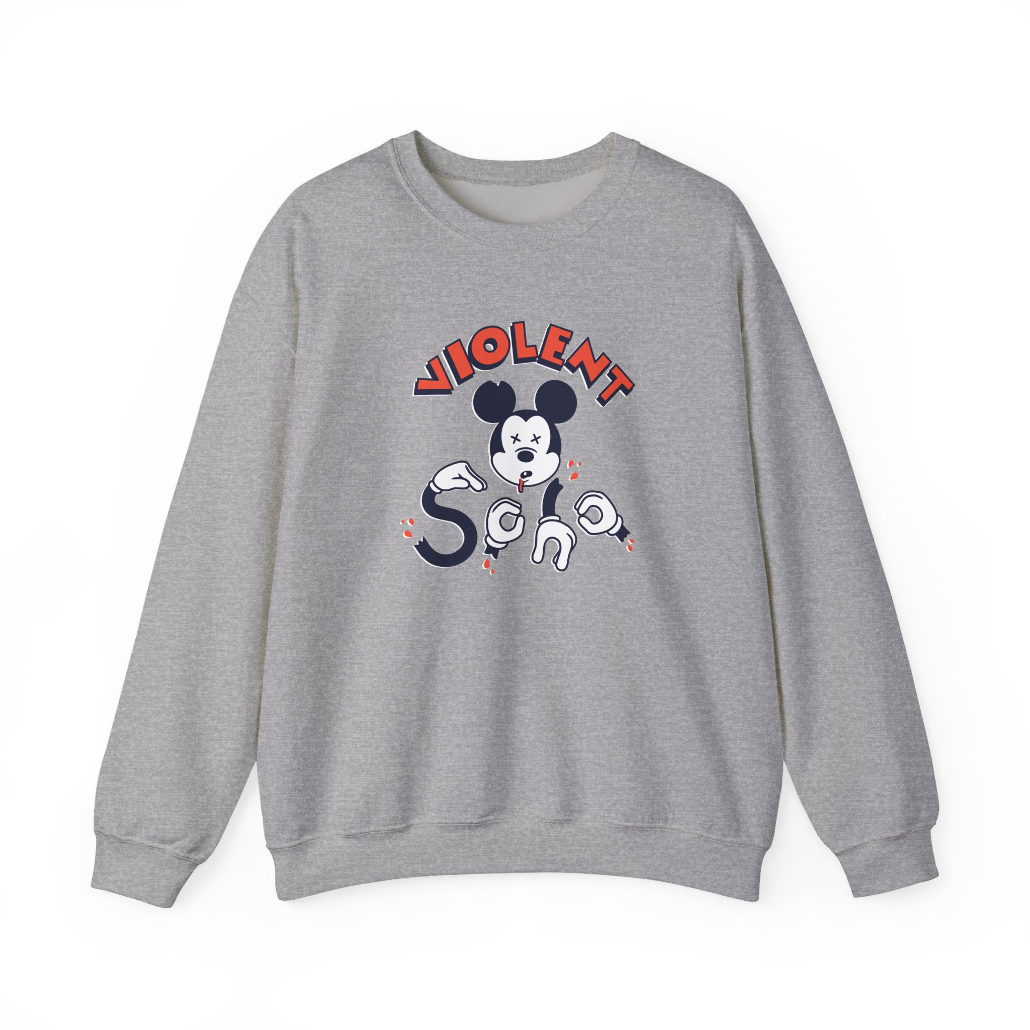 Violent Soho Dead Mouse Unisex Heavy Blend™ Crewneck Sweatshirt - Image 7