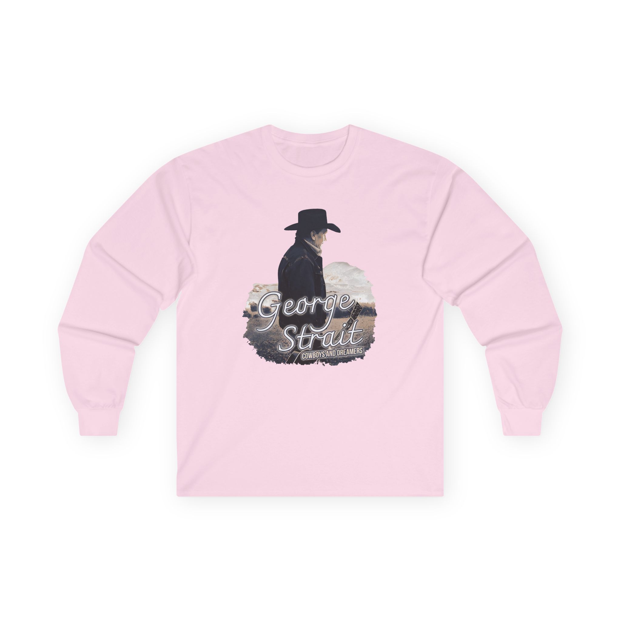 George Strait Cowboys and Dreamers Unisex Ultra Cotton Long Sleeve Tee - Image 13