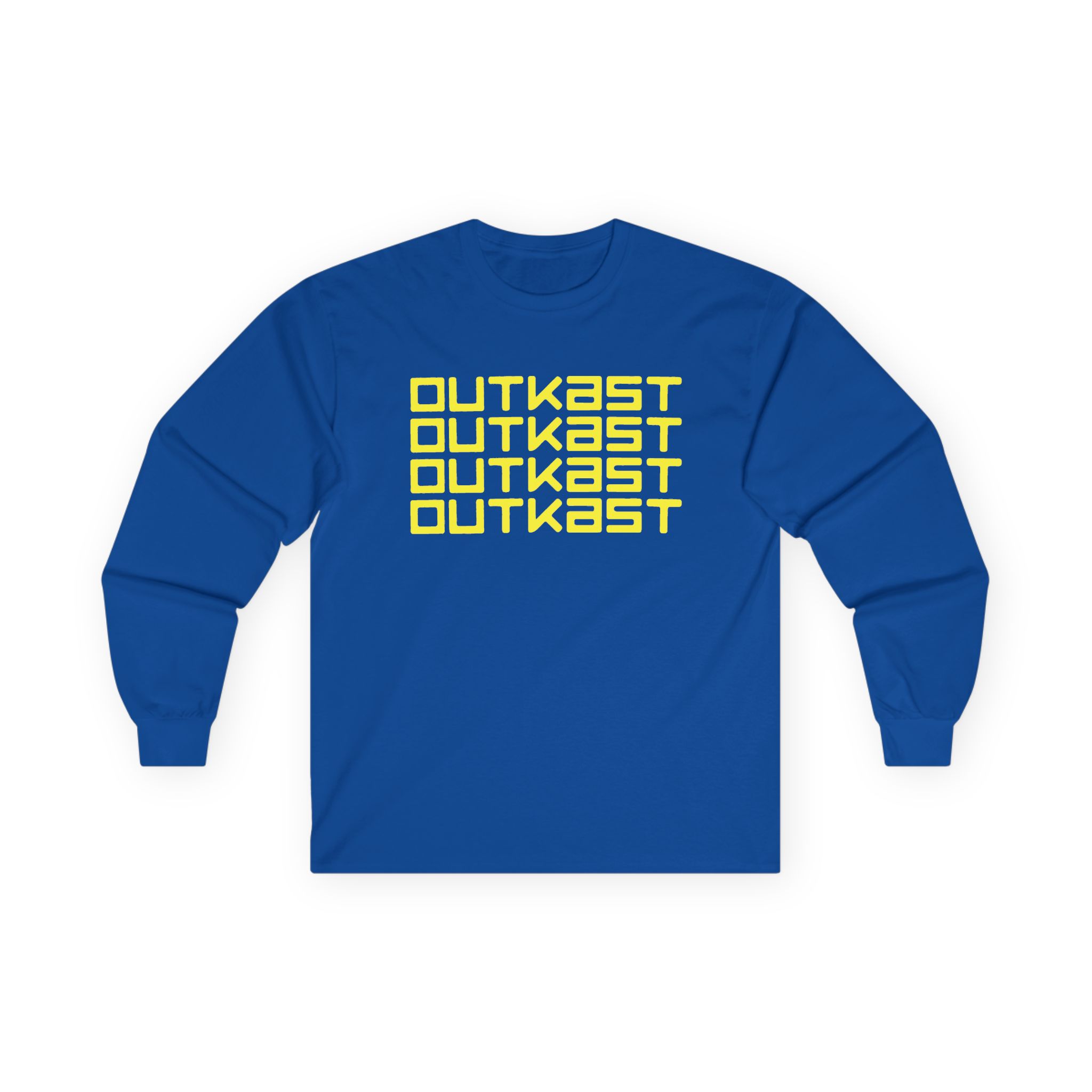 Outkast Logo Repeat Unisex Ultra Cotton Long Sleeve Tee - Image 11