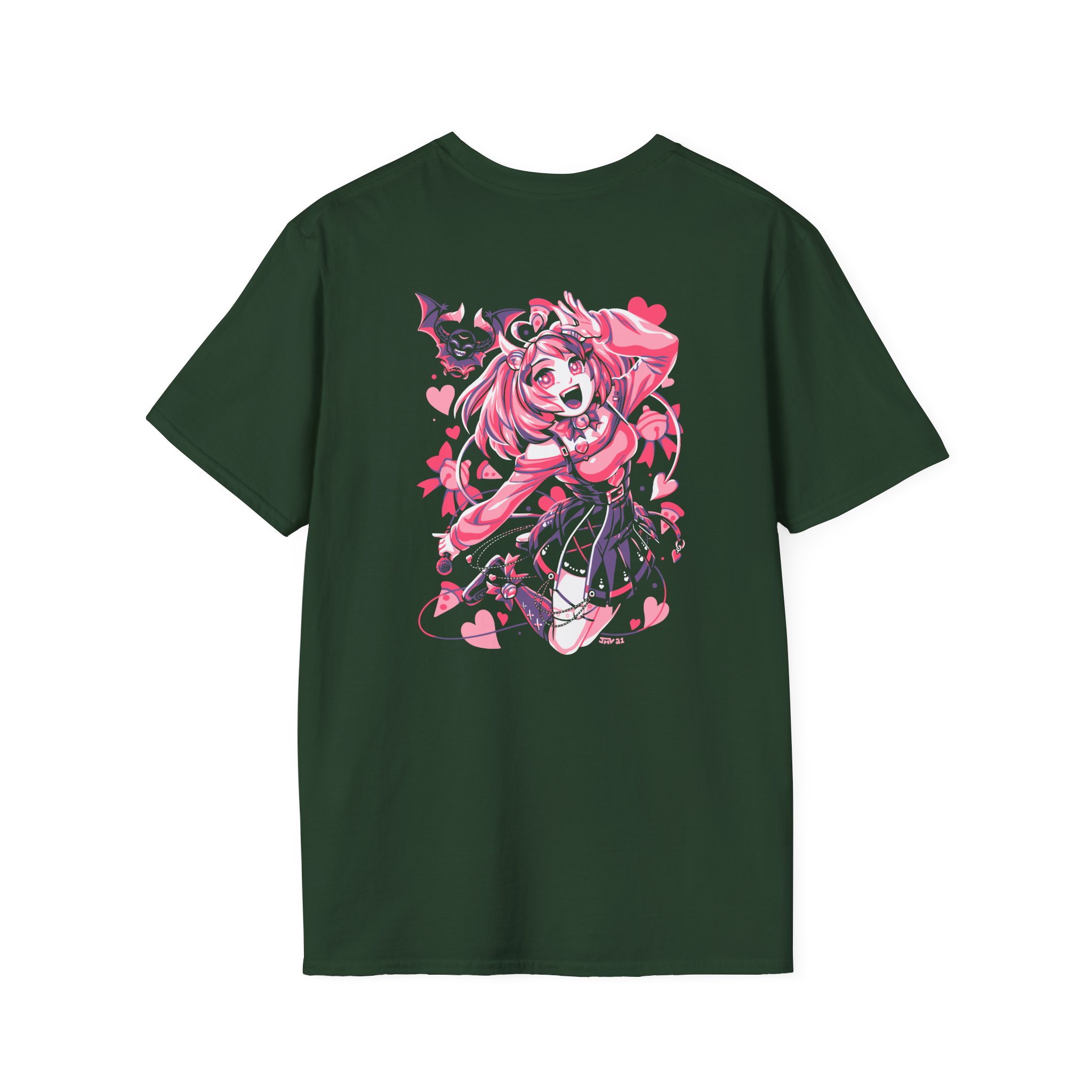 Ironmouse Anime Unisex Softstyle T-shirt - Image 6