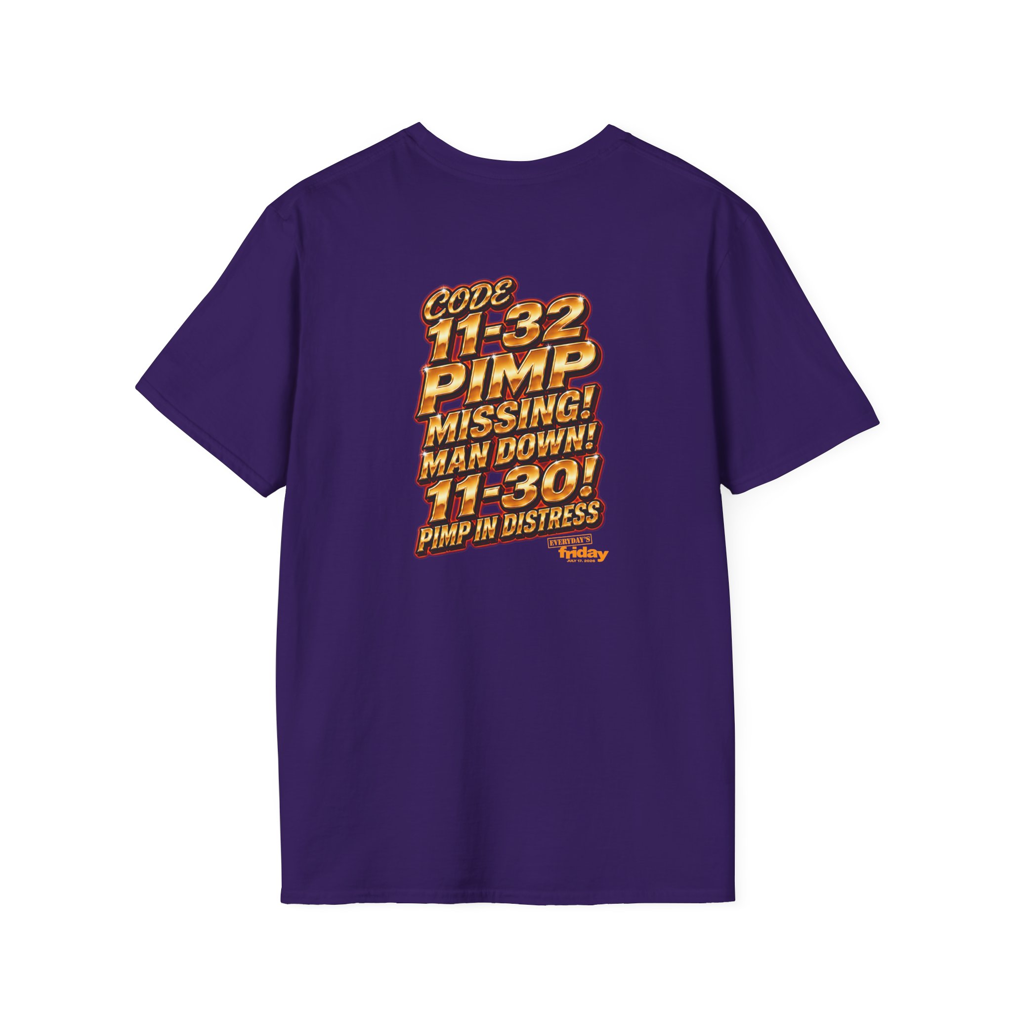 Ice Cube Pimp Unisex Softstyle T-Shirt - Image 28