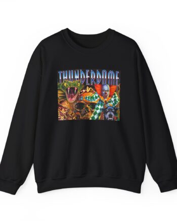 Thunderdome Hardcore Will Never Die Unisex Heavy Blend™ Crewneck Sweatshirt