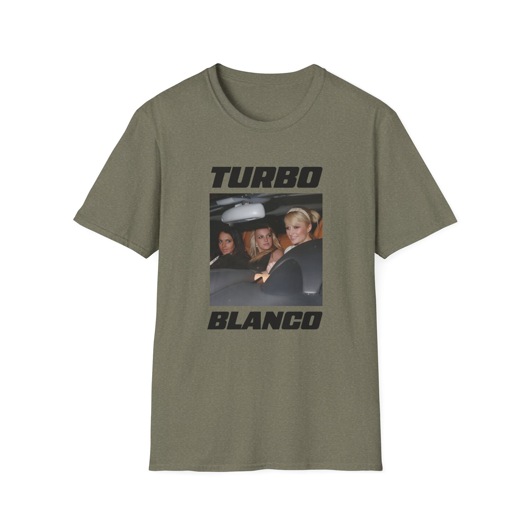 Chris Lorenzo Turbo Blanco Unisex Softstyle T-shirt - Image 11
