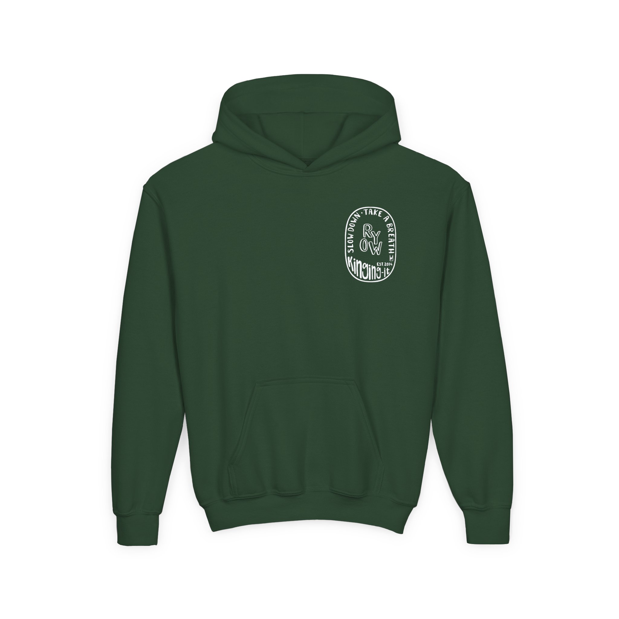 Kinging It Youth Heavy Blend Hooded Sweatshirt - Image 5