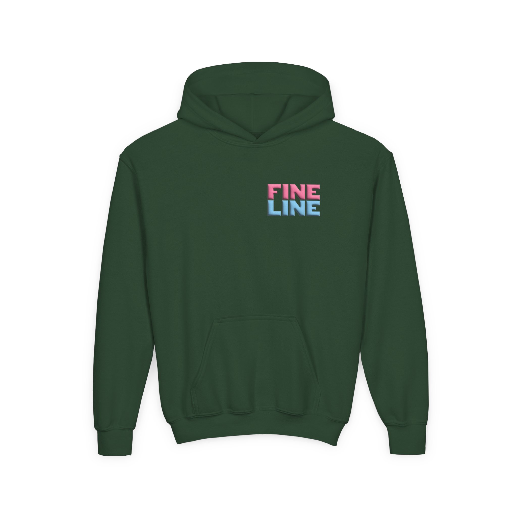 Love on Tour Youth Heavy Blend Hooded Sweatshirt - Image 3