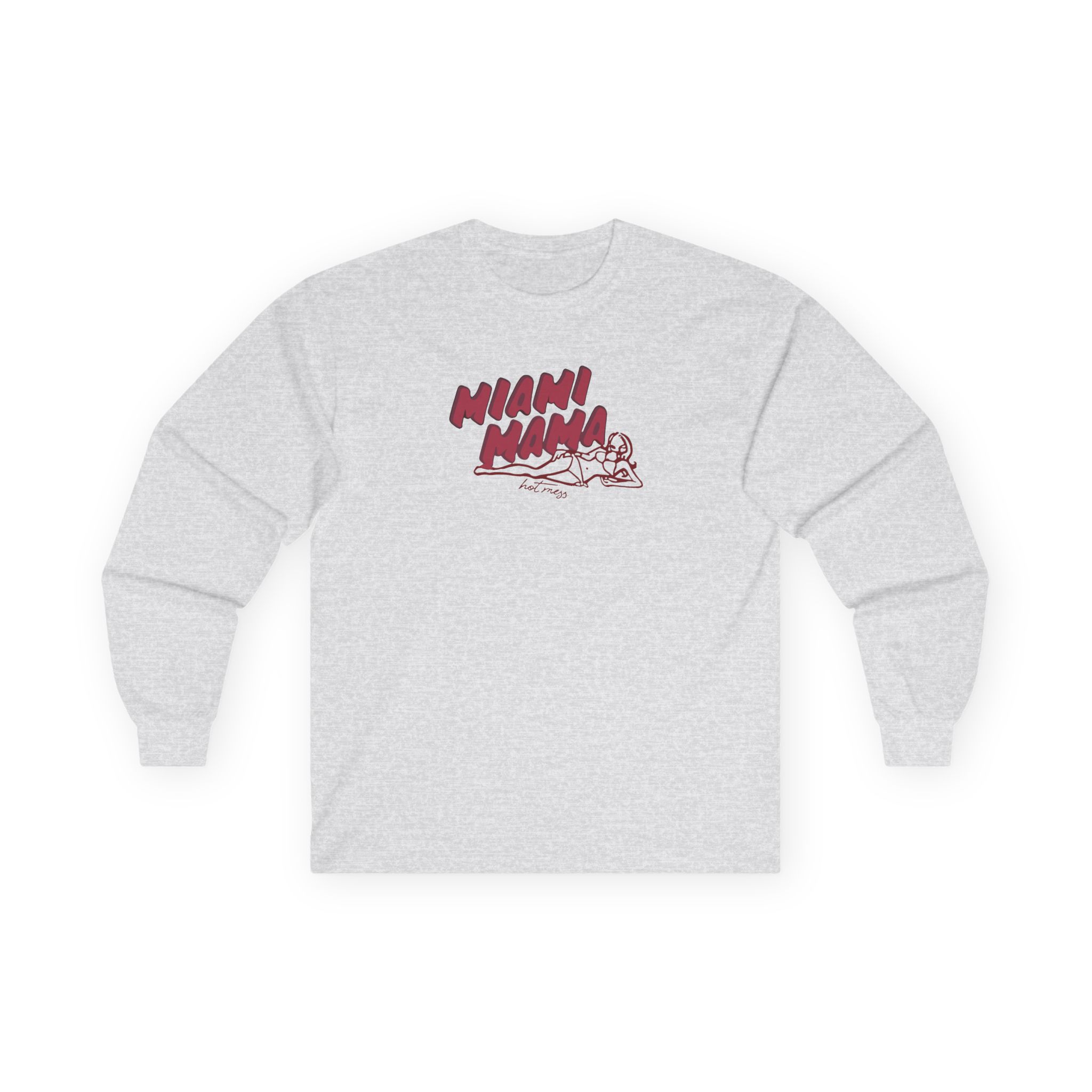 Alix Earle Miami Mama Unisex Ultra Cotton Long Sleeve Tee - Image 3