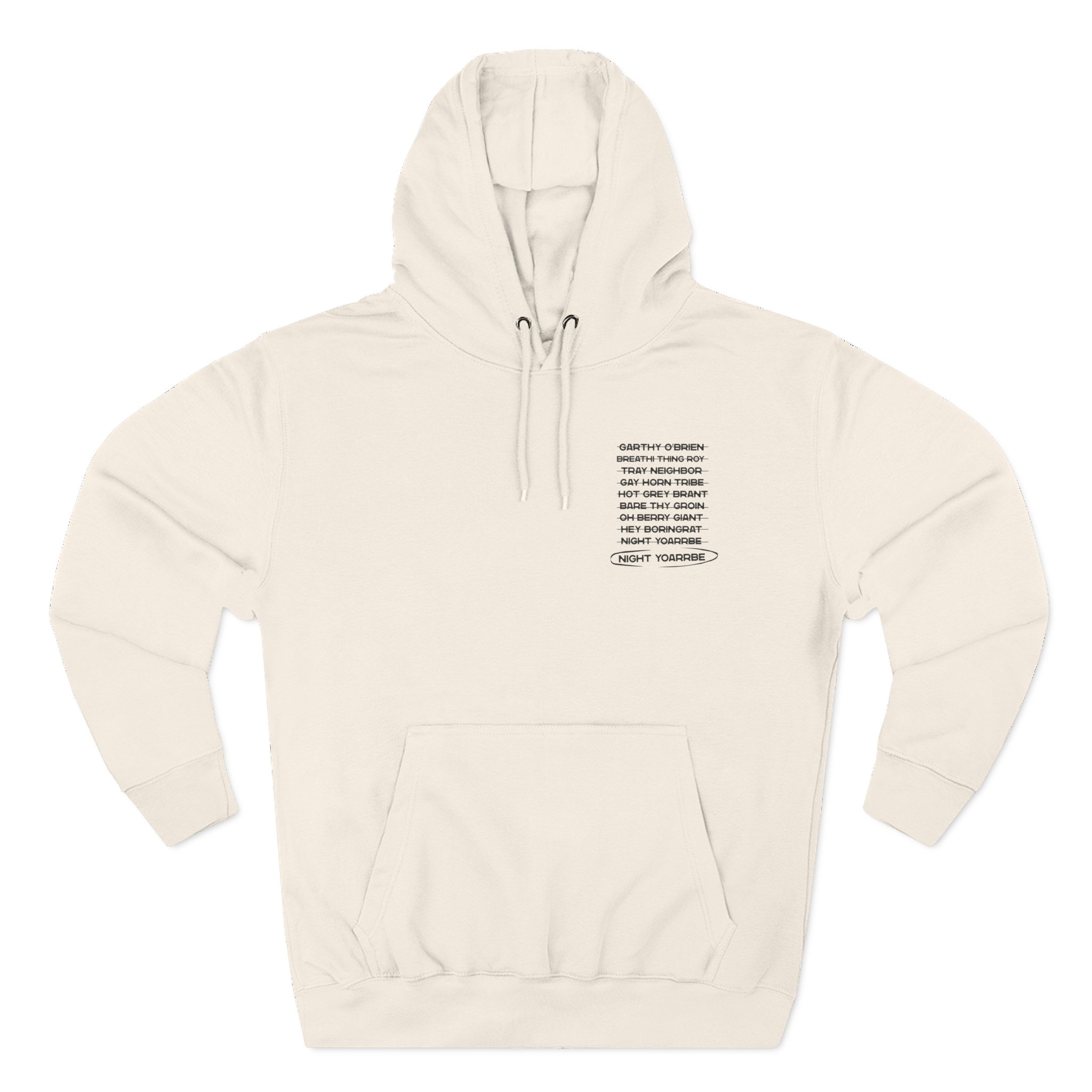 Dropout Night Yorb Anagram Three-Panel Fleece Hoodie - Image 5