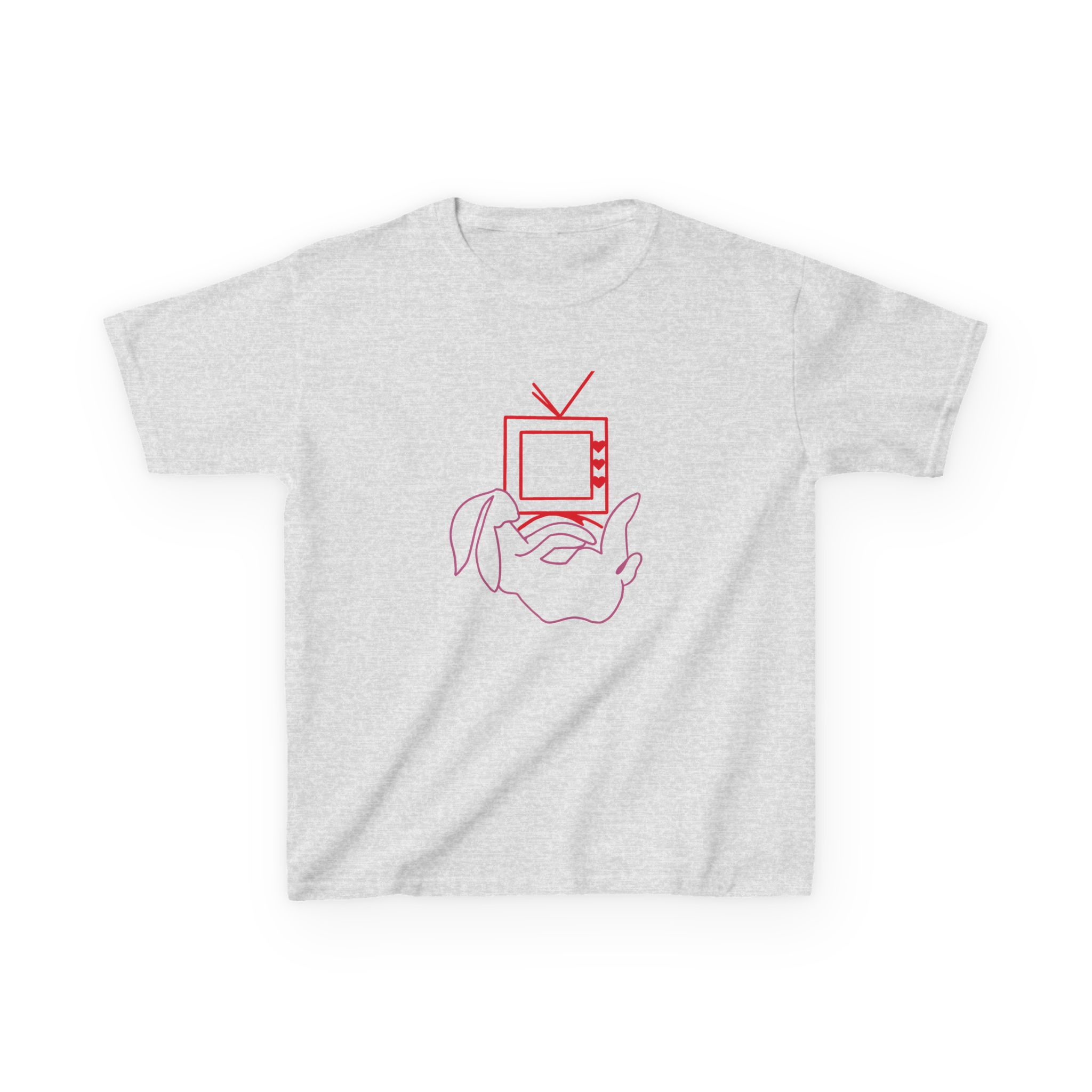 Love on Tour Harry Styles Bunny Tv Kids Heavy Cotton™ Tee - Image 3