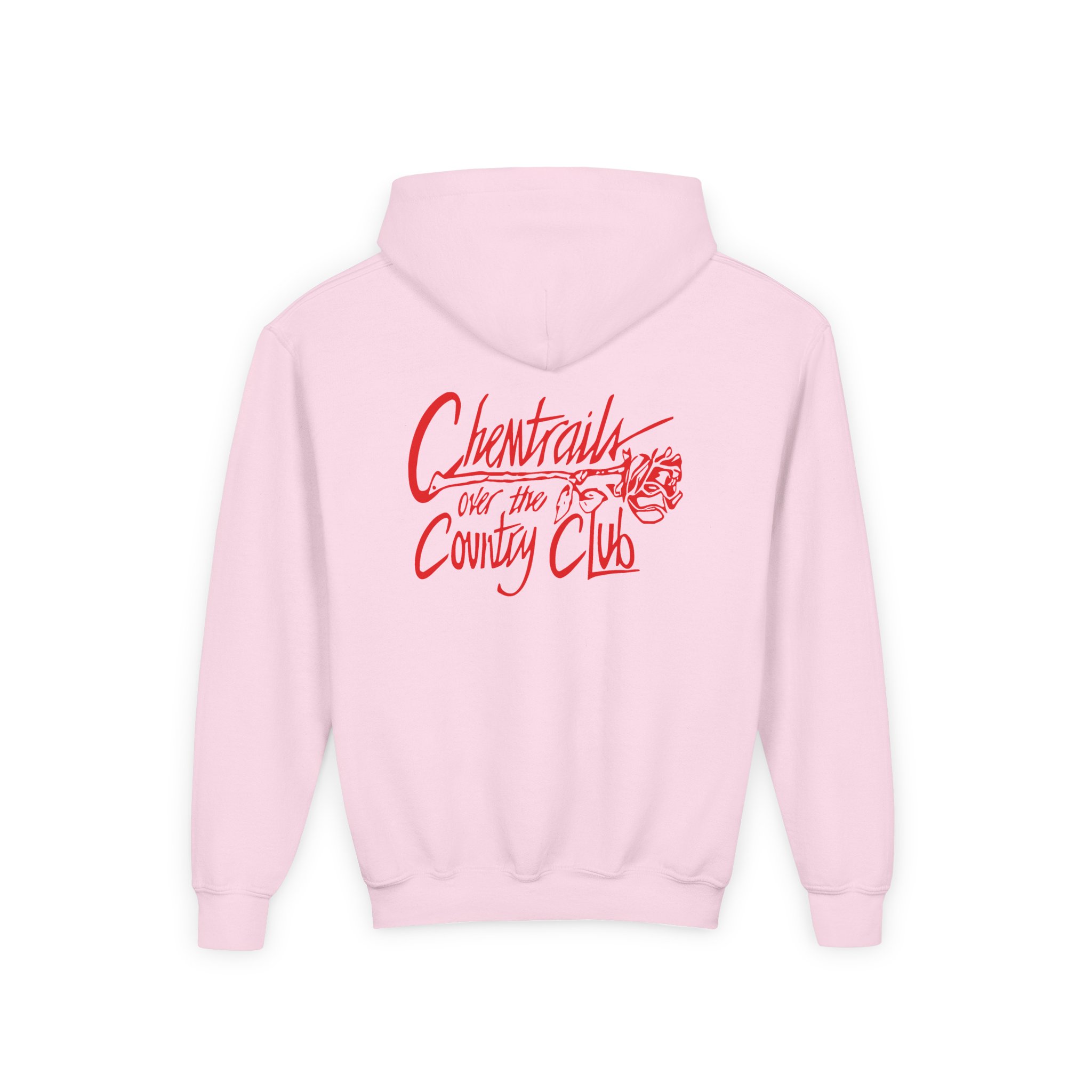 Lanadelrey Chemtrails Over The Country Club Youth Heavy Blend Hooded Sweatshirt - Image 12