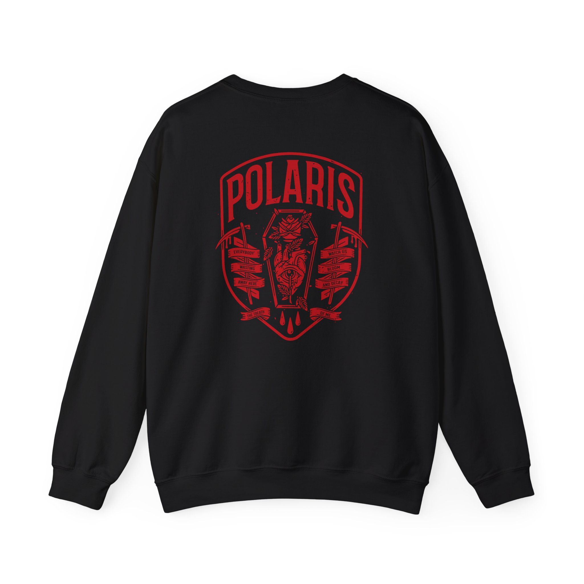 Polaris Bloom and Decay Unisex Heavy Blend™ Crewneck Sweatshirt - Image 2