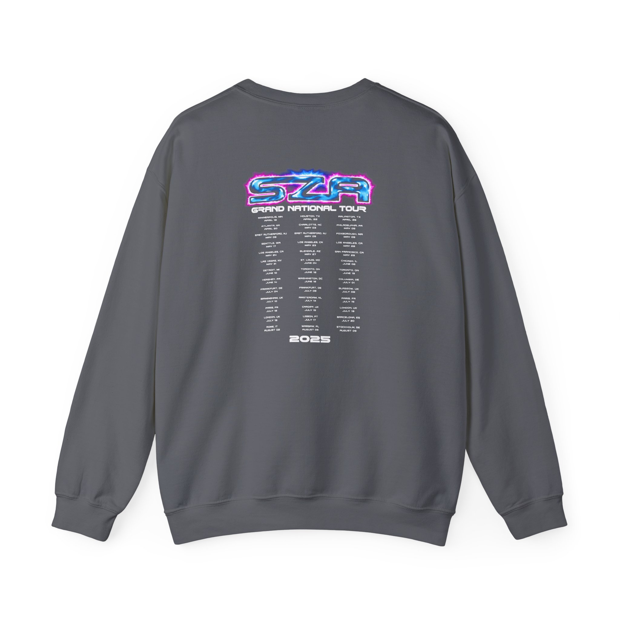 Sza Sos Butterfly Grand National Tour Unisex Heavy Blend™ Crewneck Sweatshirt - Image 16