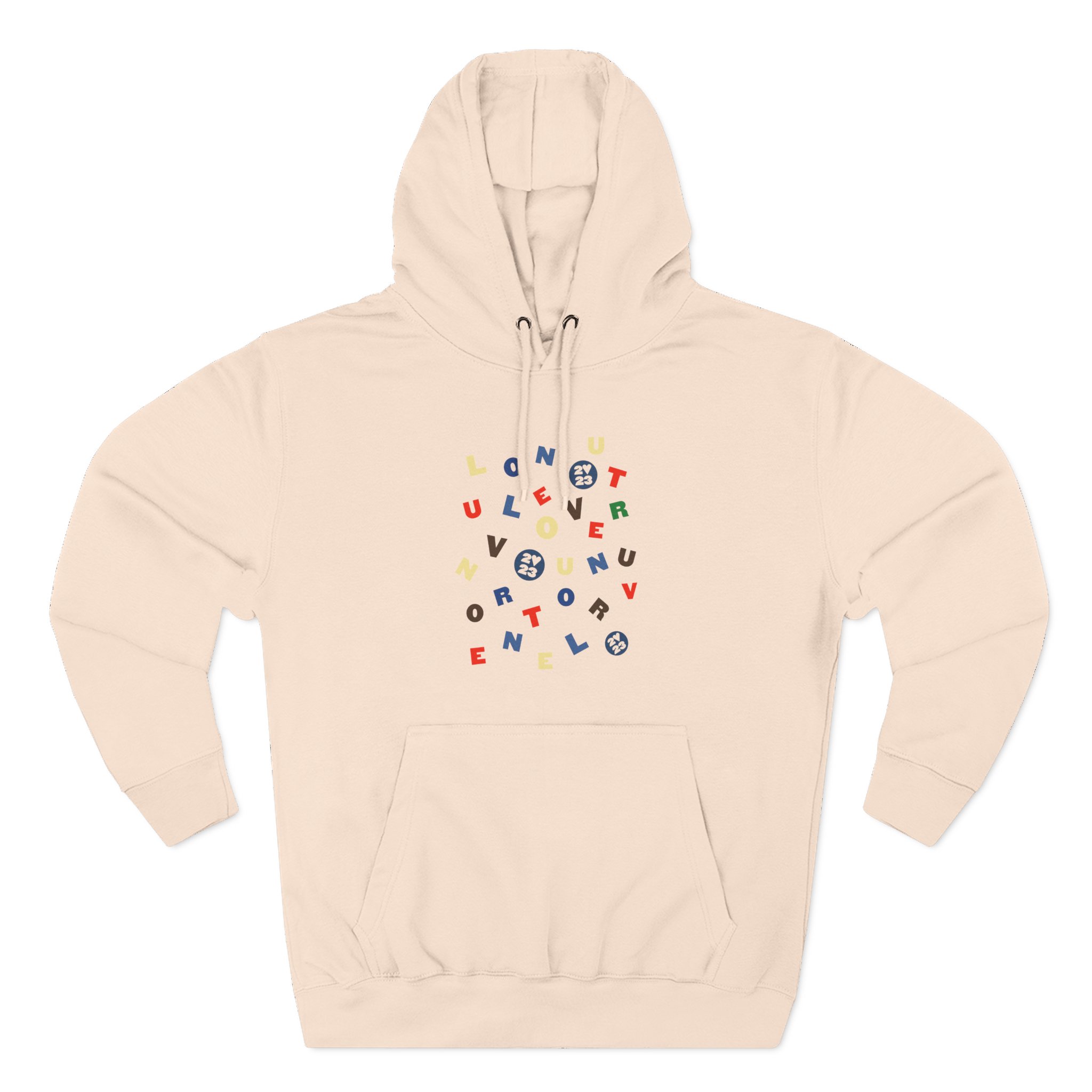 Love on Tour Letras Three-panel Fleece Hoodie - Image 3