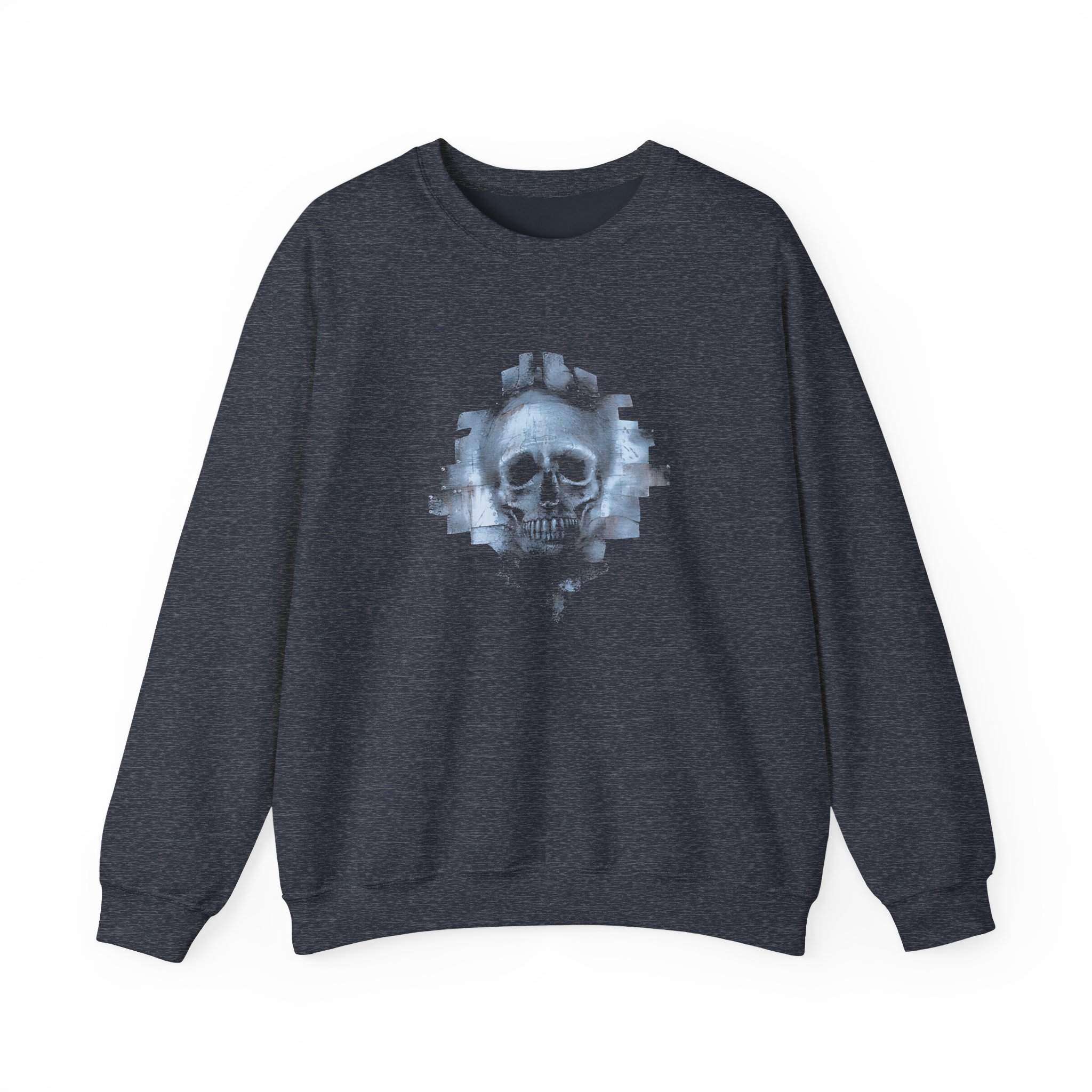 Thunderdome Skull Unisex Heavy Blend™ Crewneck Sweatshirt - Image 7