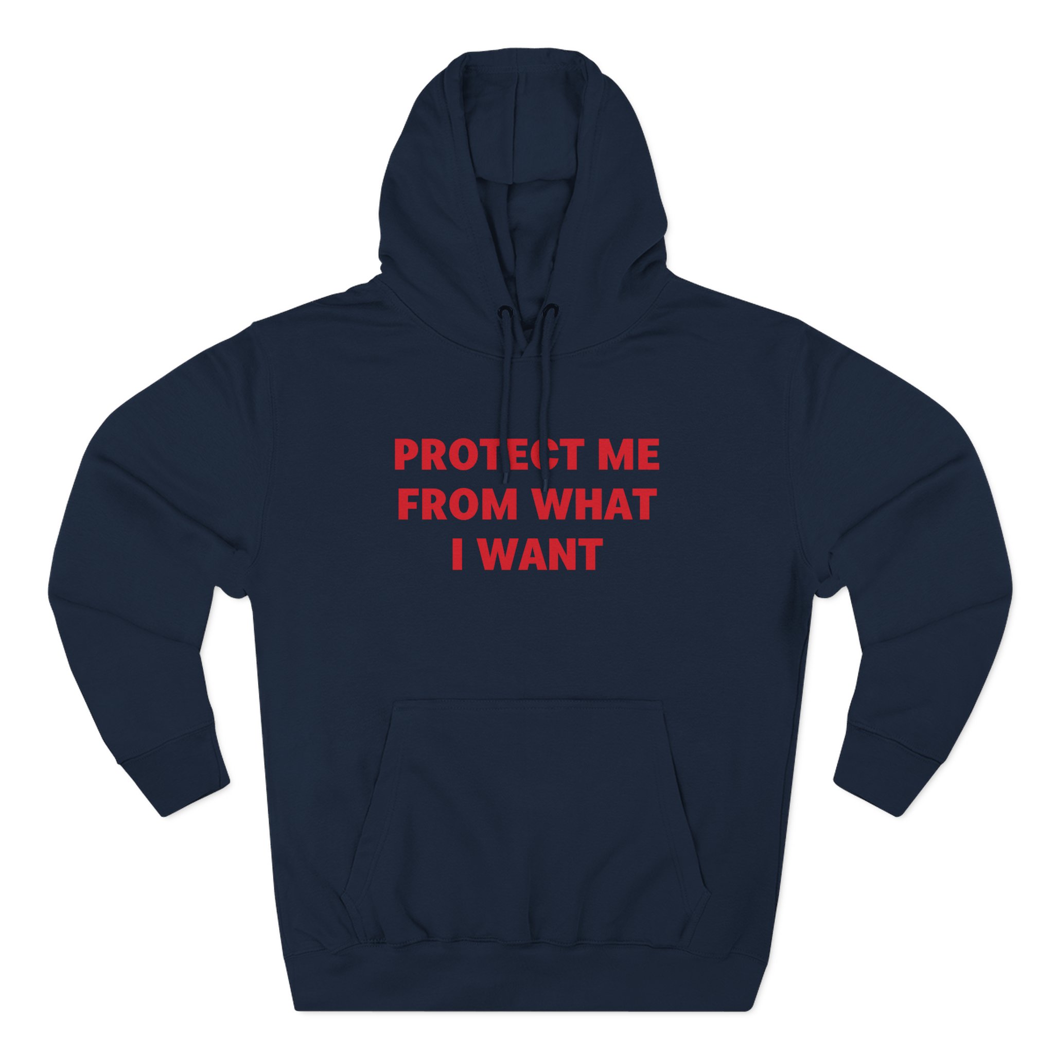 Jenny Holzer Protect Me From What I Want Three-Panel Fleece Hoodie - Image 19