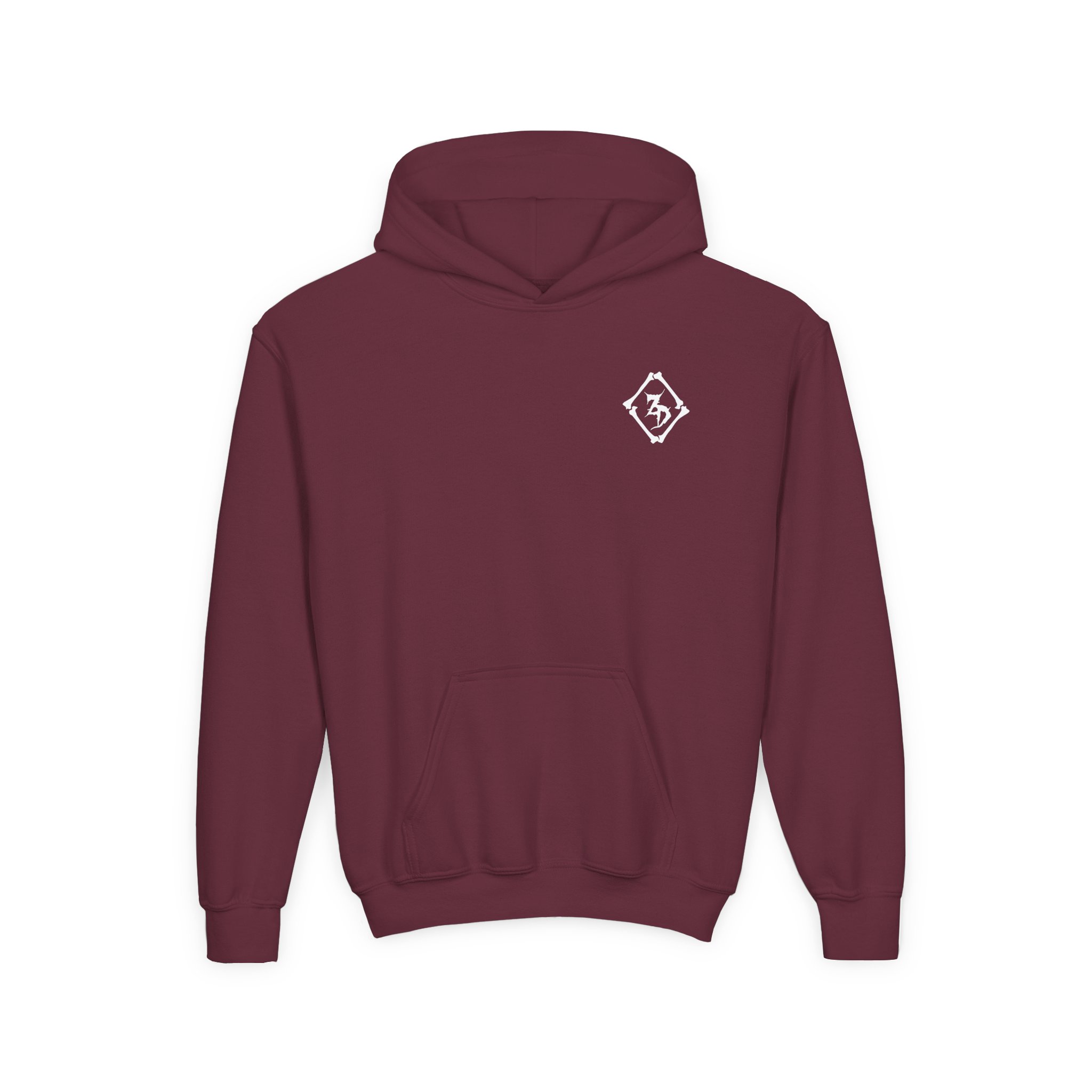 Deadbeats Zeds Dead Youth Heavy Blend Hooded Sweatshirt - Image 3