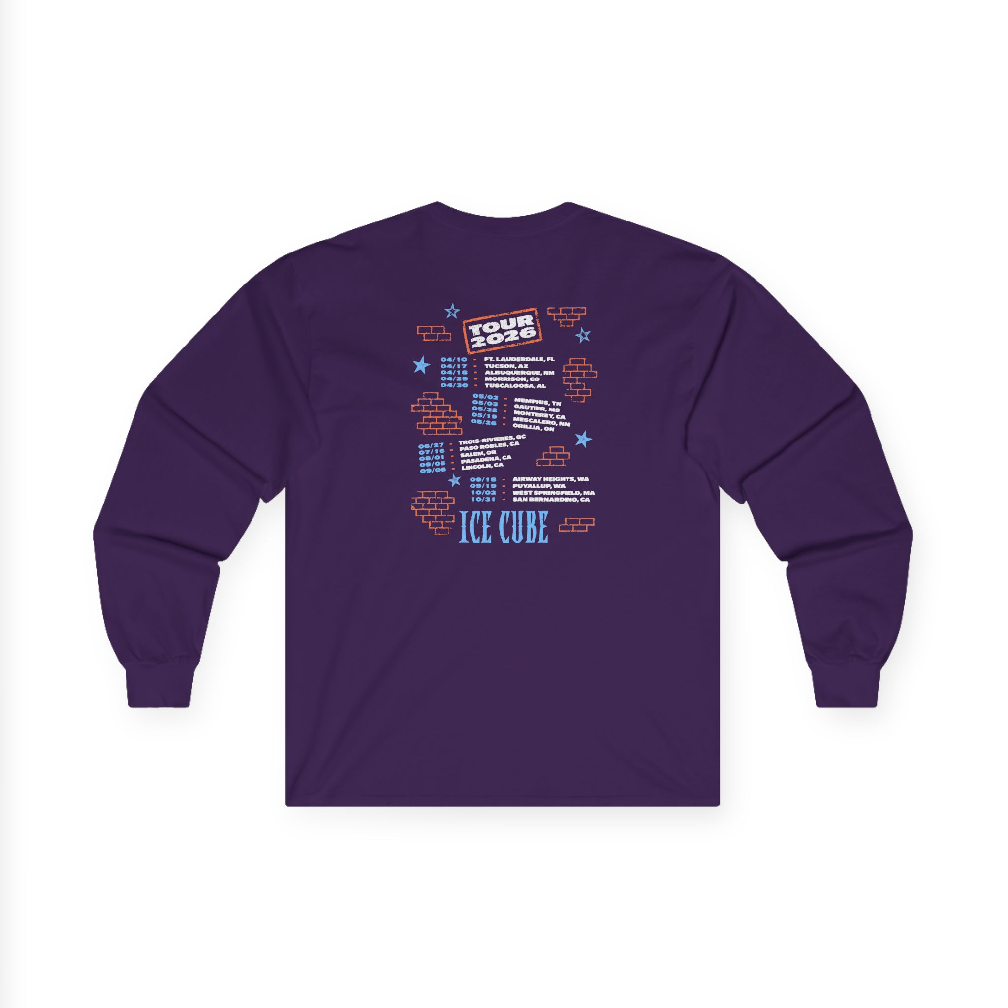 Ice Cube 2026 Logo Unisex Ultra Cotton Long Sleeve Tee - Image 10
