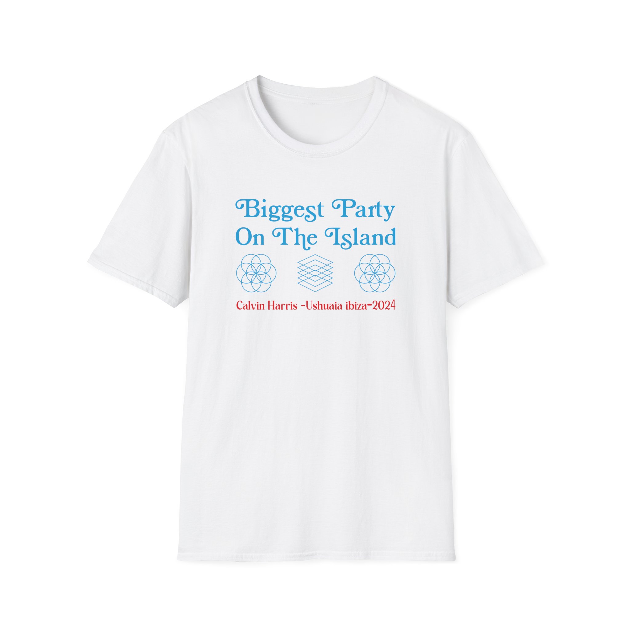 Calvin Harris Ushuaia Higher Level Unisex Softstyle T-Shirt