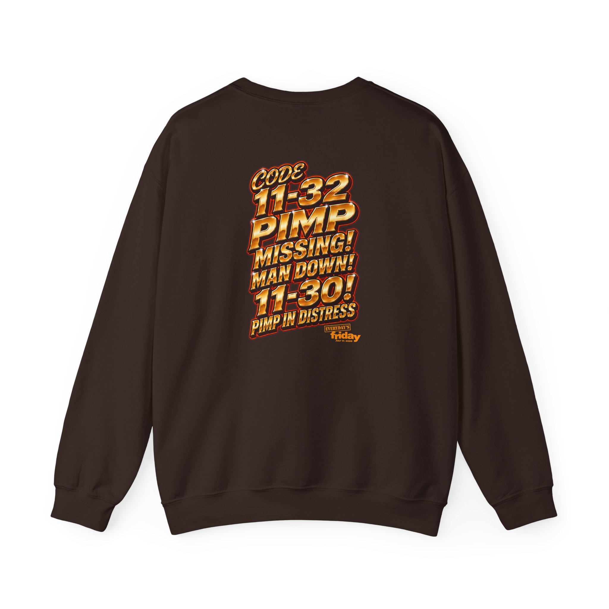 Ice Cube Pimp Unisex Heavy Blend™ Crewneck Sweatshirt - Image 4