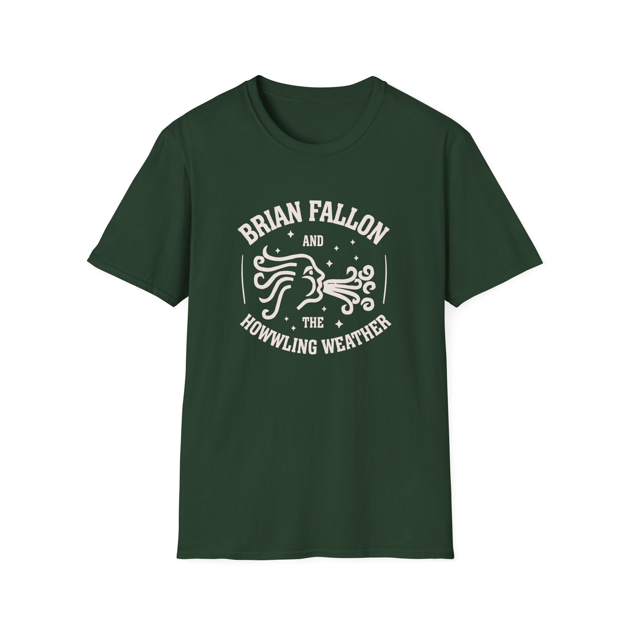 Brian Fallon Howling Weather Unisex Softstyle T-Shirt - Image 7