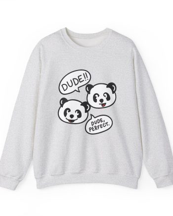 Dude Perfect Panda Comic Unisex Heavy Blend™ Crewneck Sweatshirt