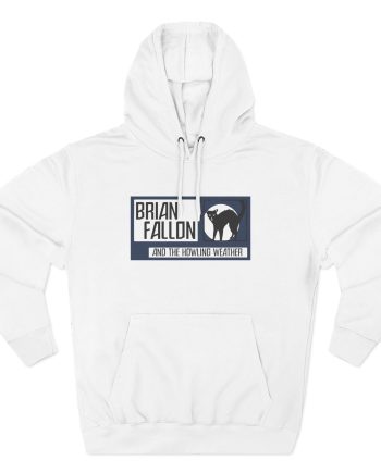 Brian Fallon Cat Three-Panel Fleece Hoodie