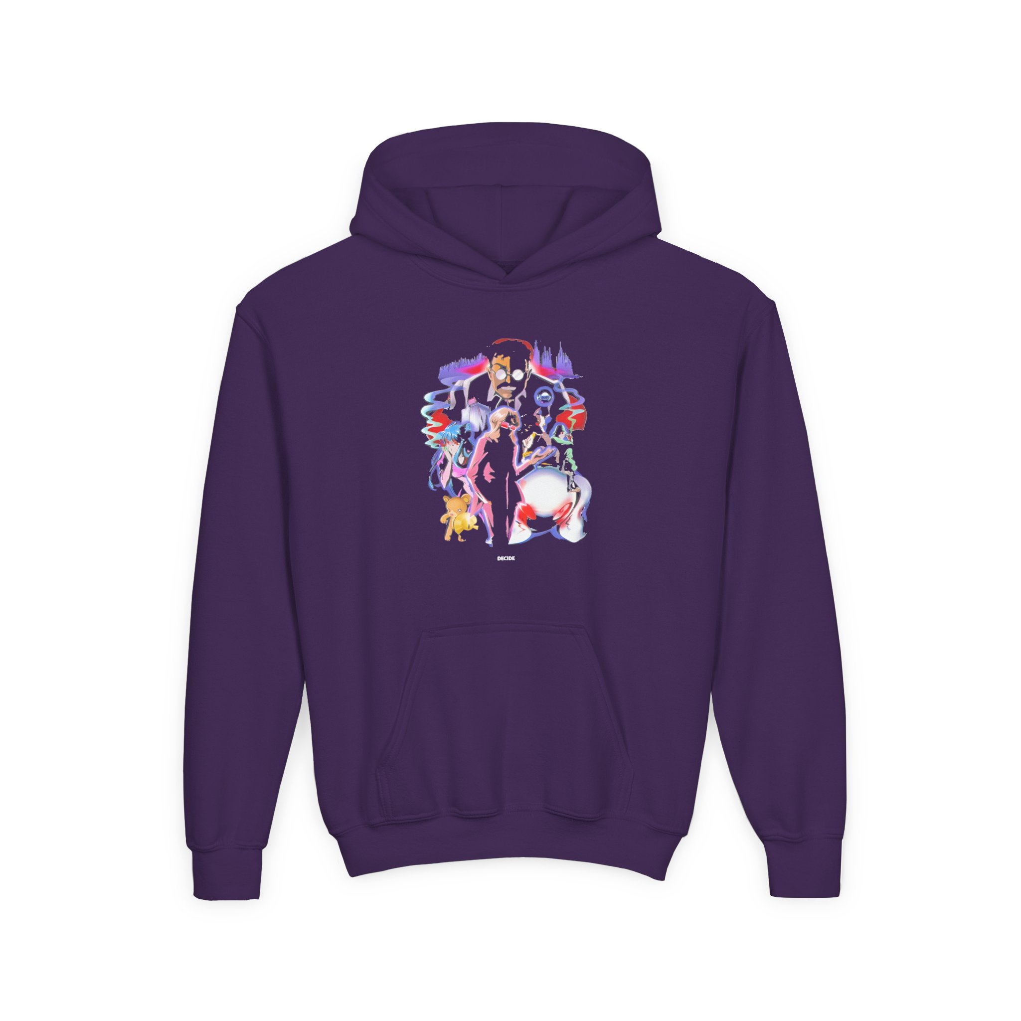 Djo Decide Deluxe Youth Heavy Blend Hooded Sweatshirt - Image 7