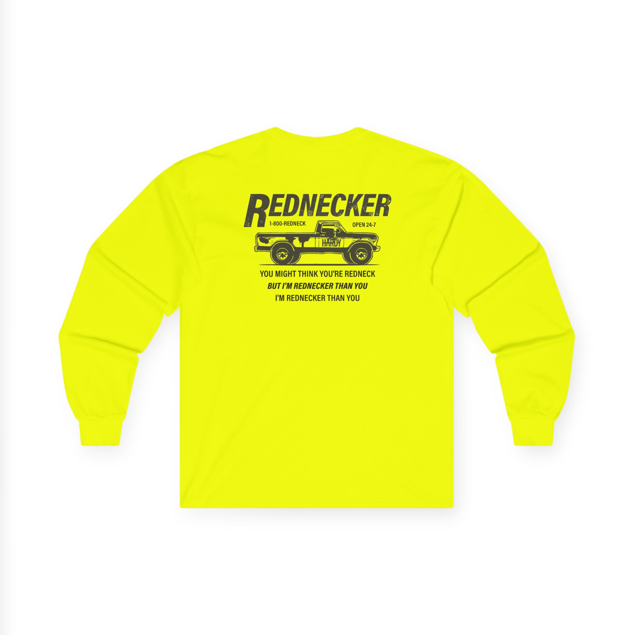 Hd Rednecker Unisex Ultra Cotton Long Sleeve Tee - Image 6